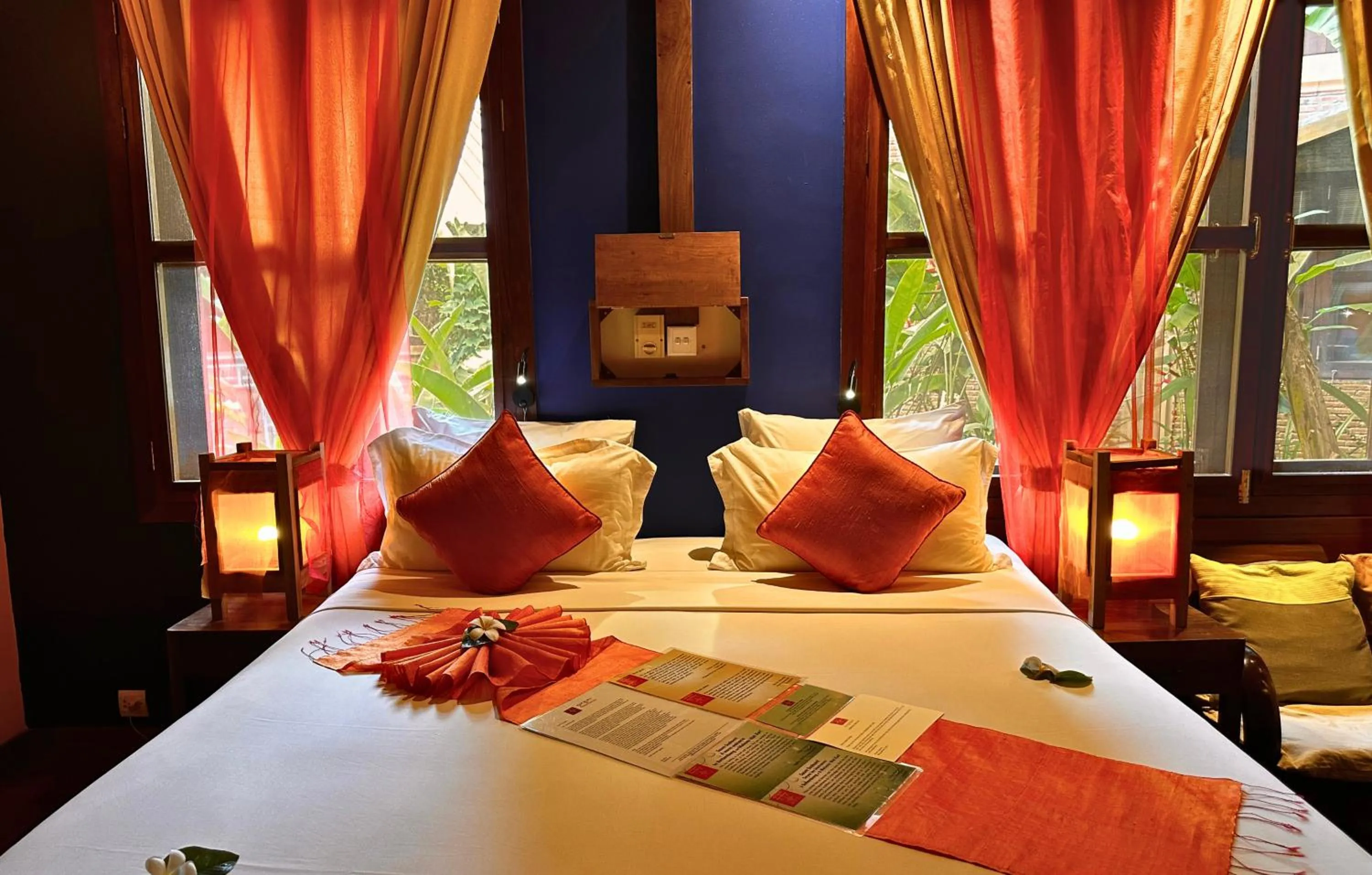 Bed in Maisons Wat Kor