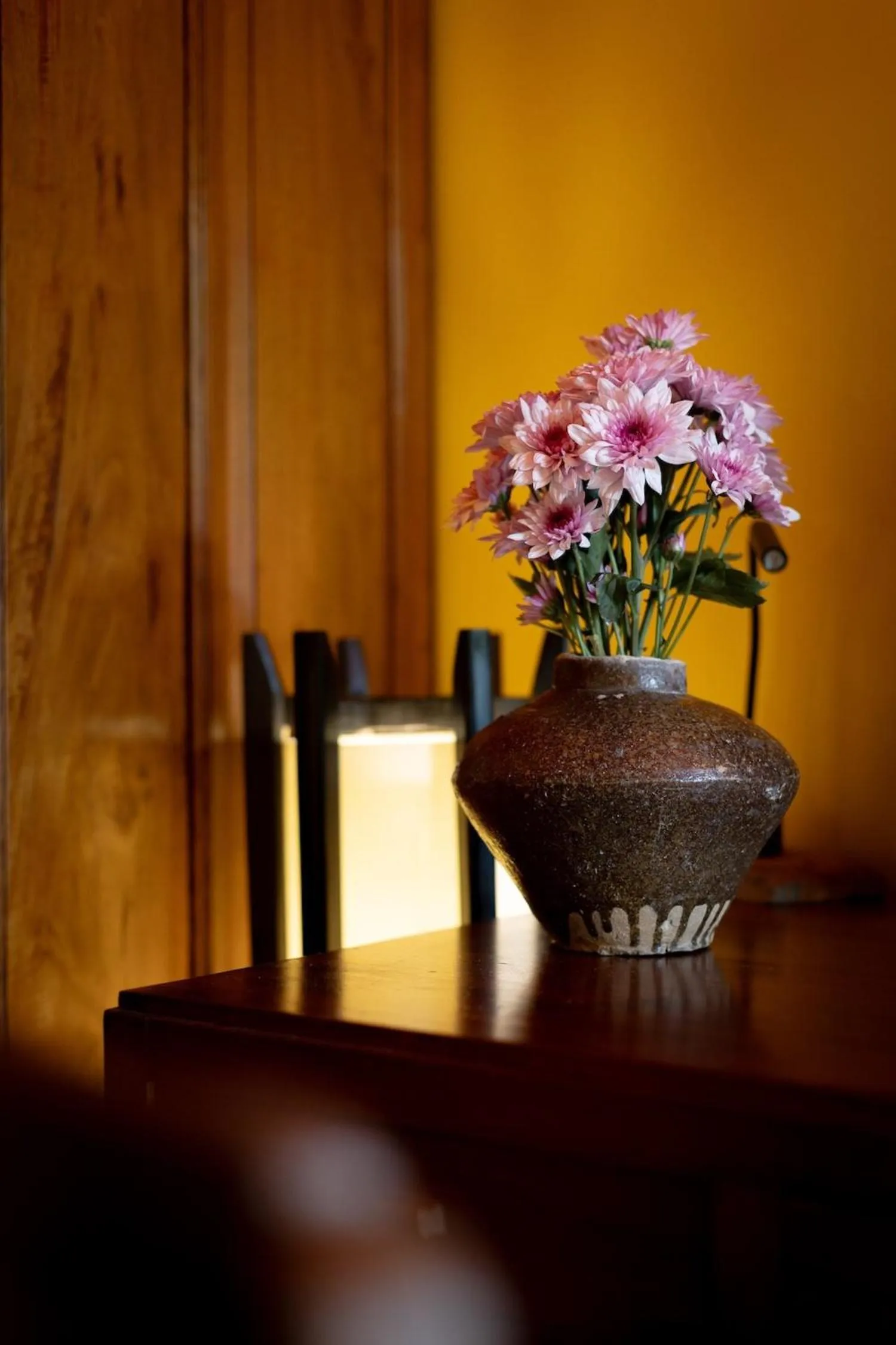 Decorative detail in Maisons Wat Kor