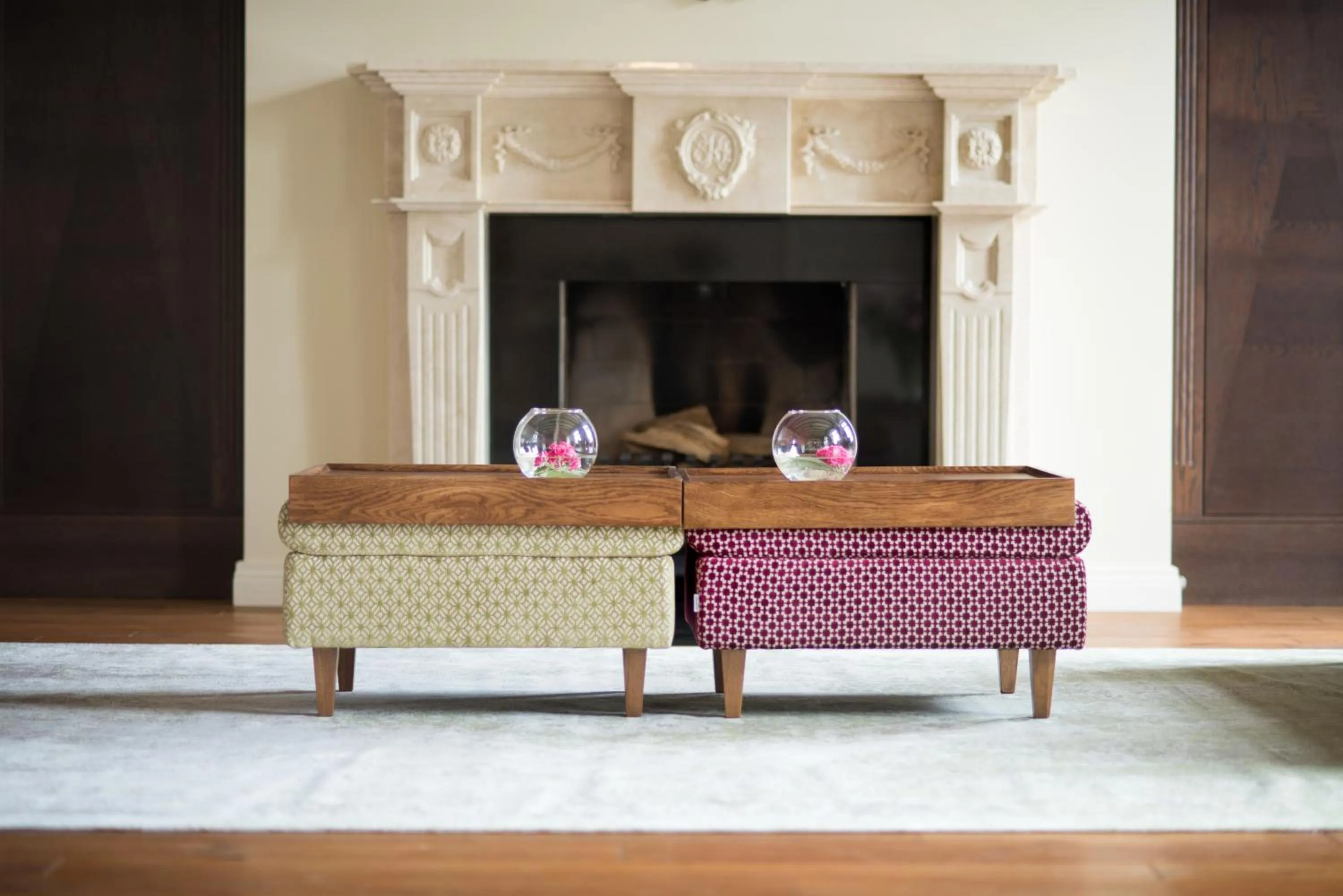 Living room in Pałac Warlity