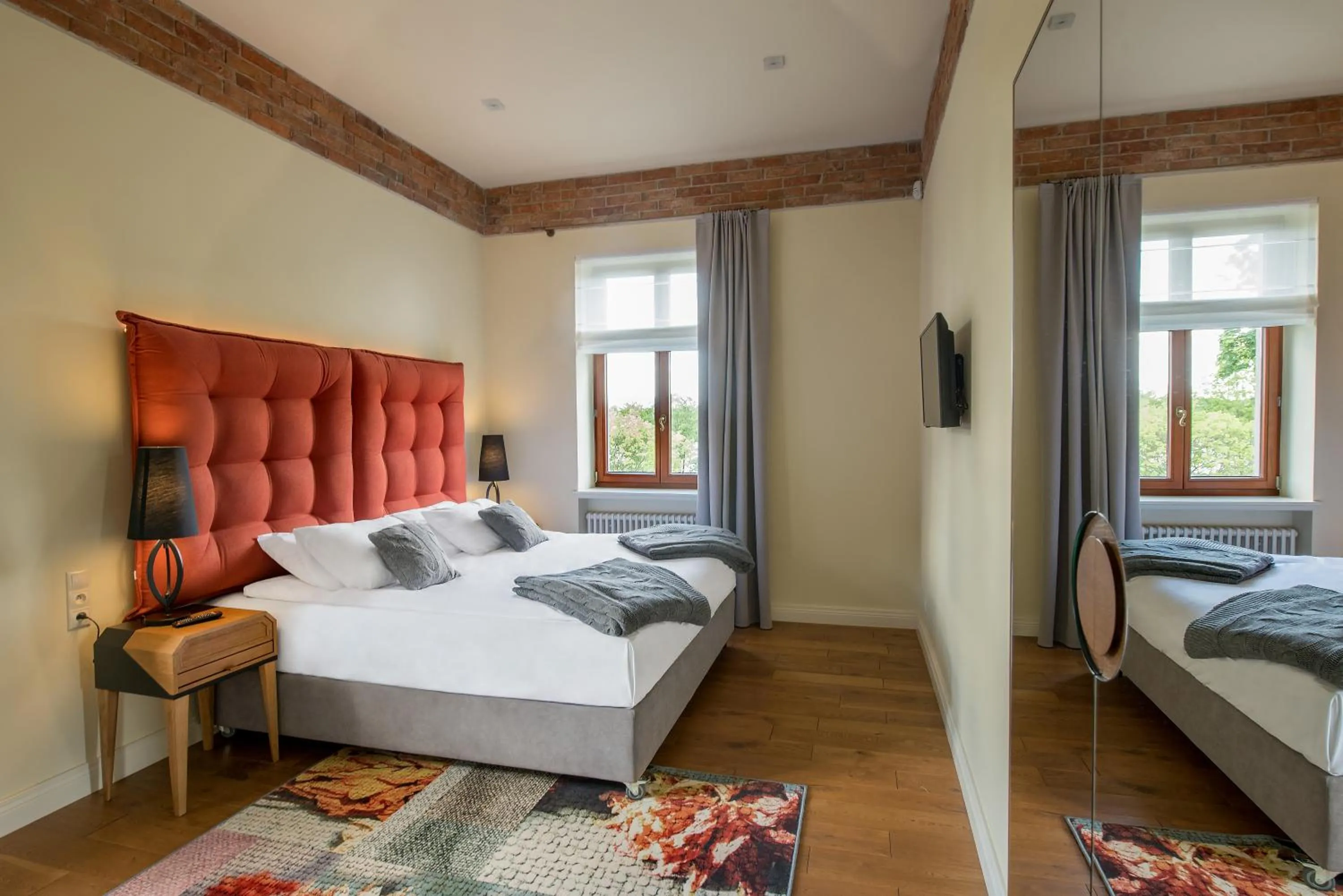 Bed in Pałac Warlity