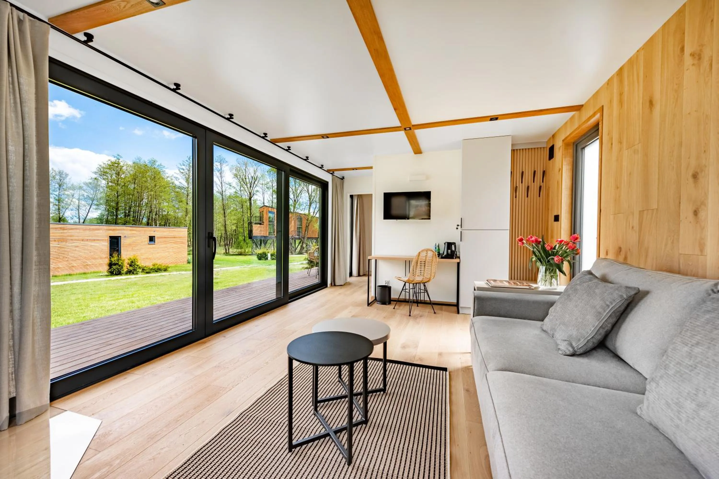 Living room in Pałac Warlity