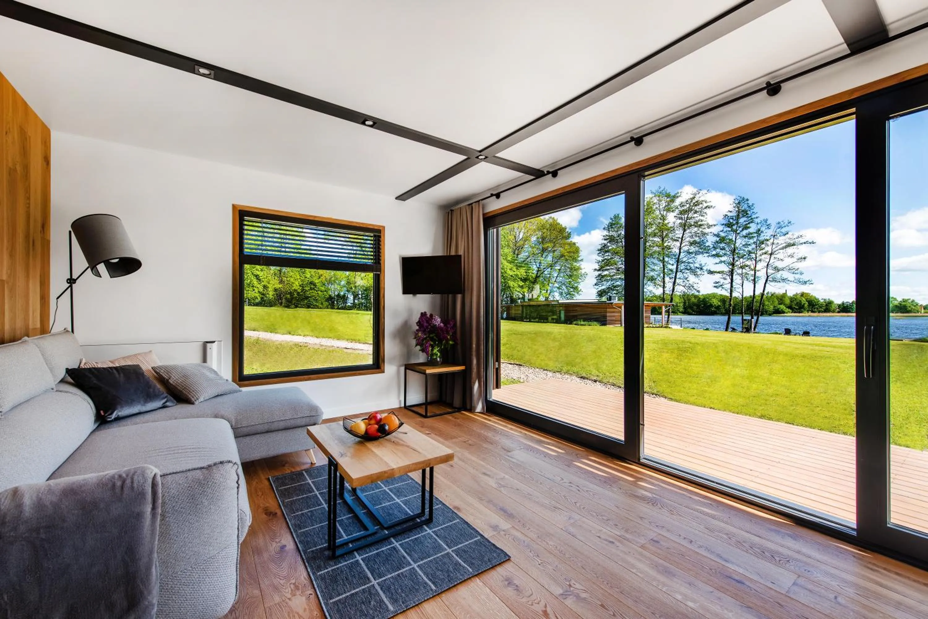 Living room in Pałac Warlity