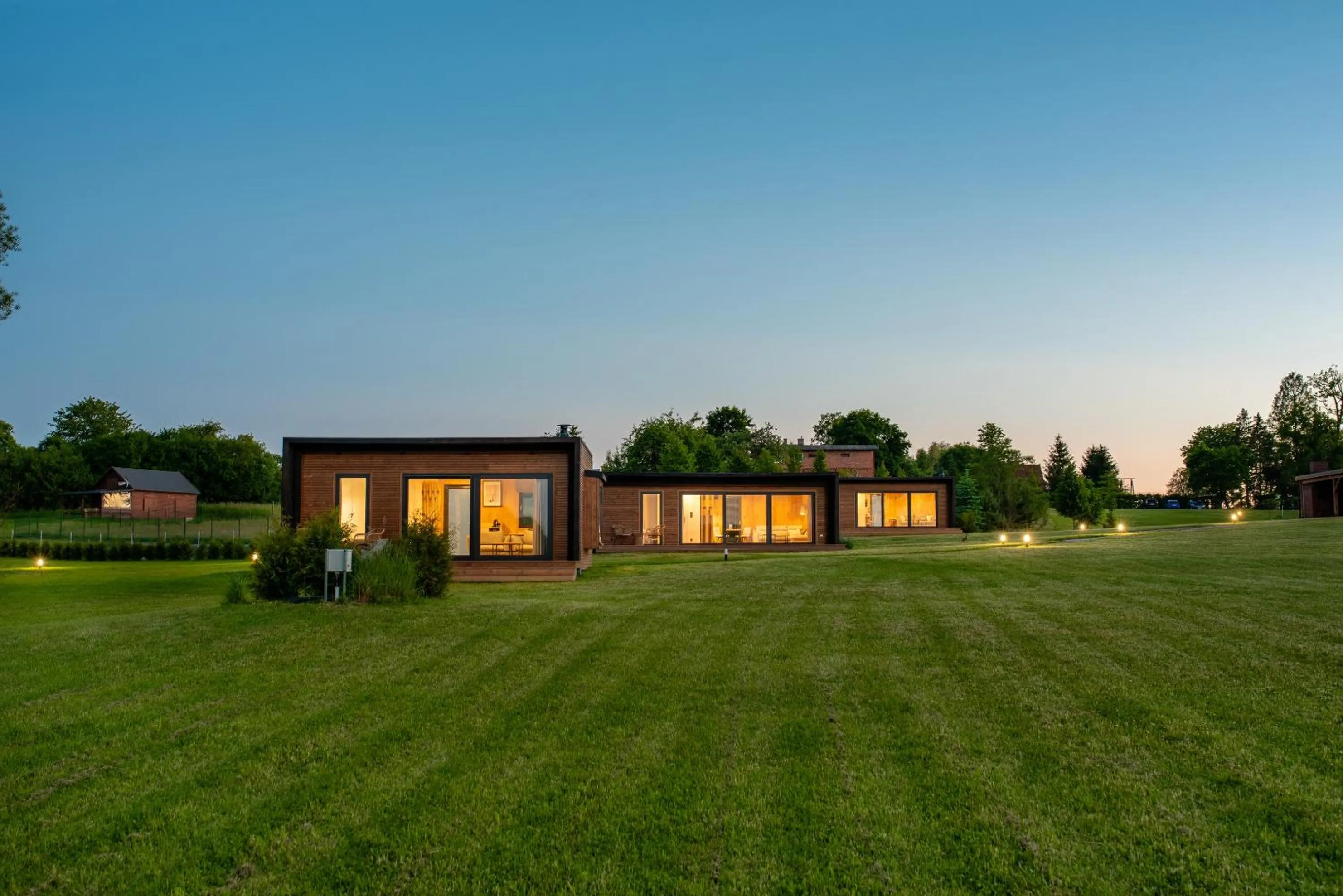 Garden in Pałac Warlity