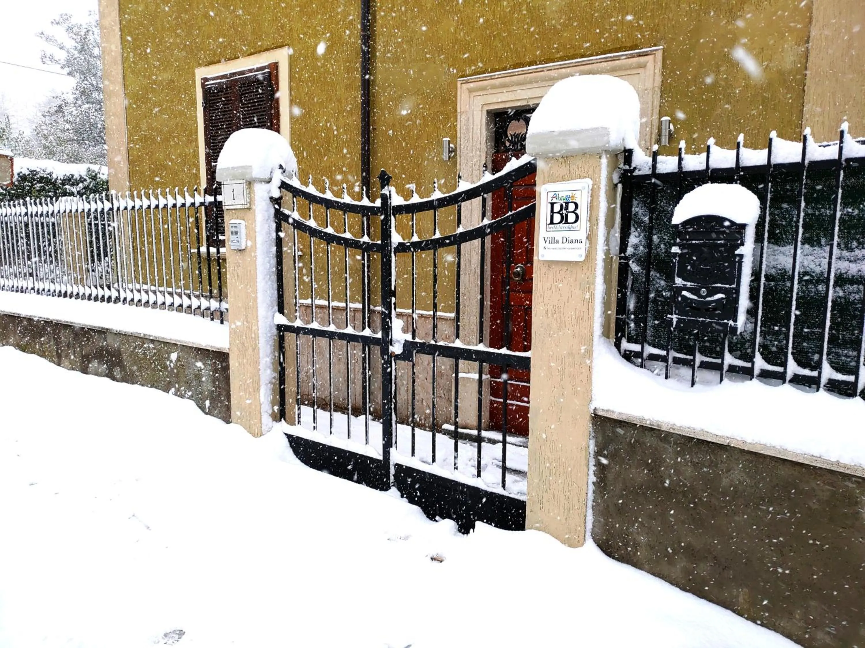 Property building in B&B Villa Diana