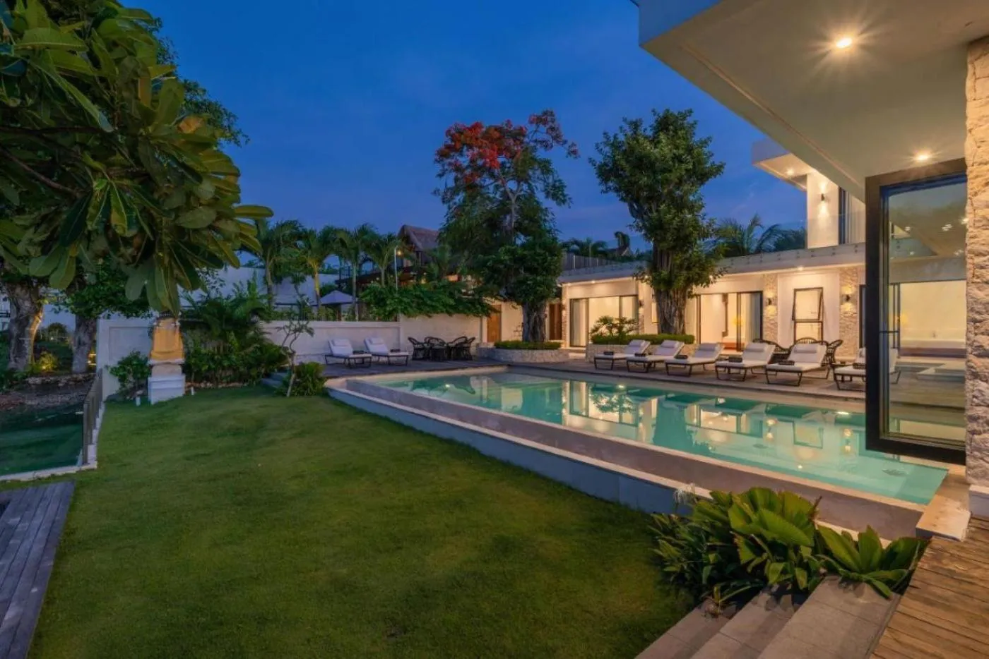 Pool view in La Joya Balangan Resort