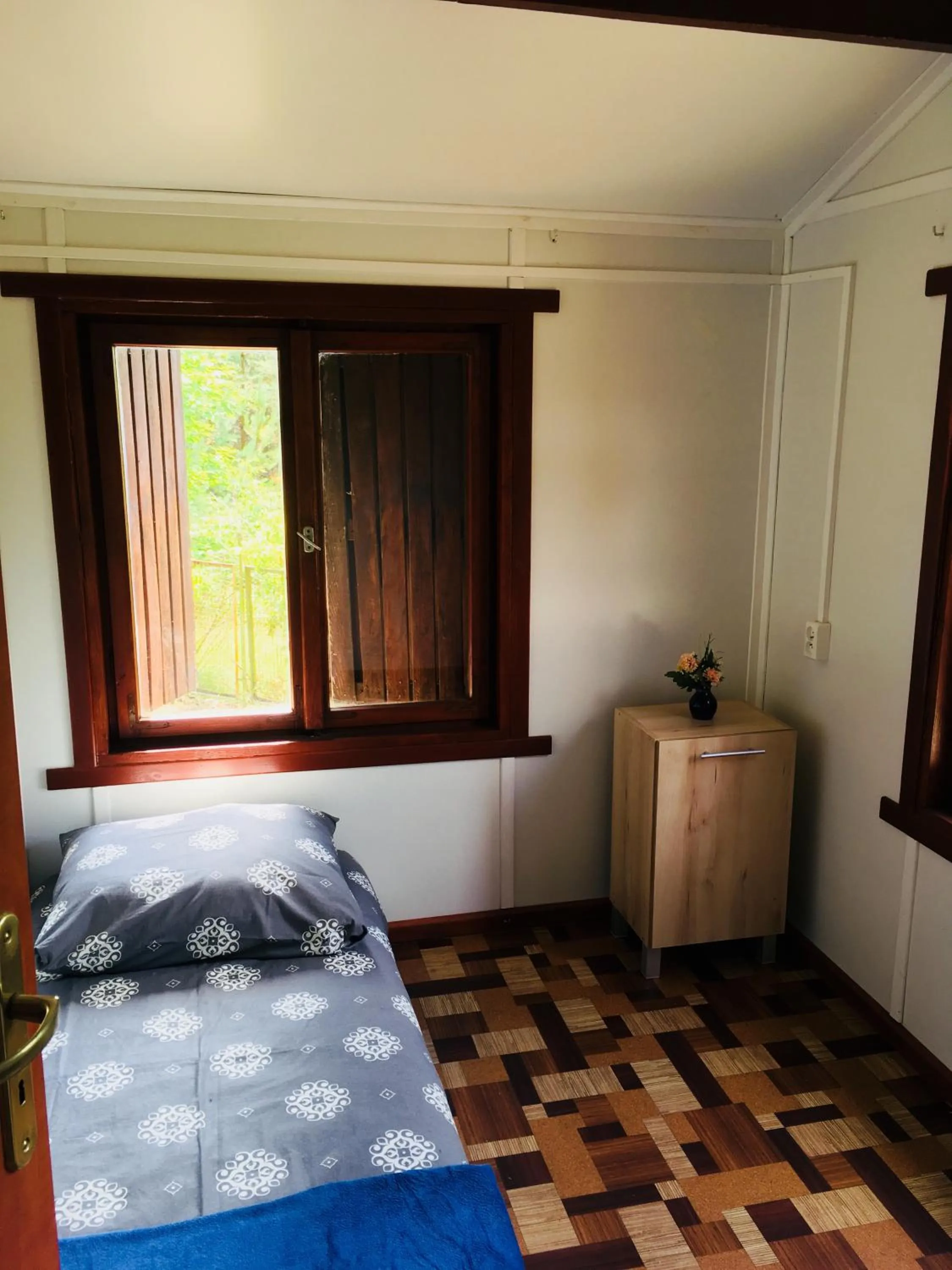 Bed in Stacja Wypoczynkowa Augustów