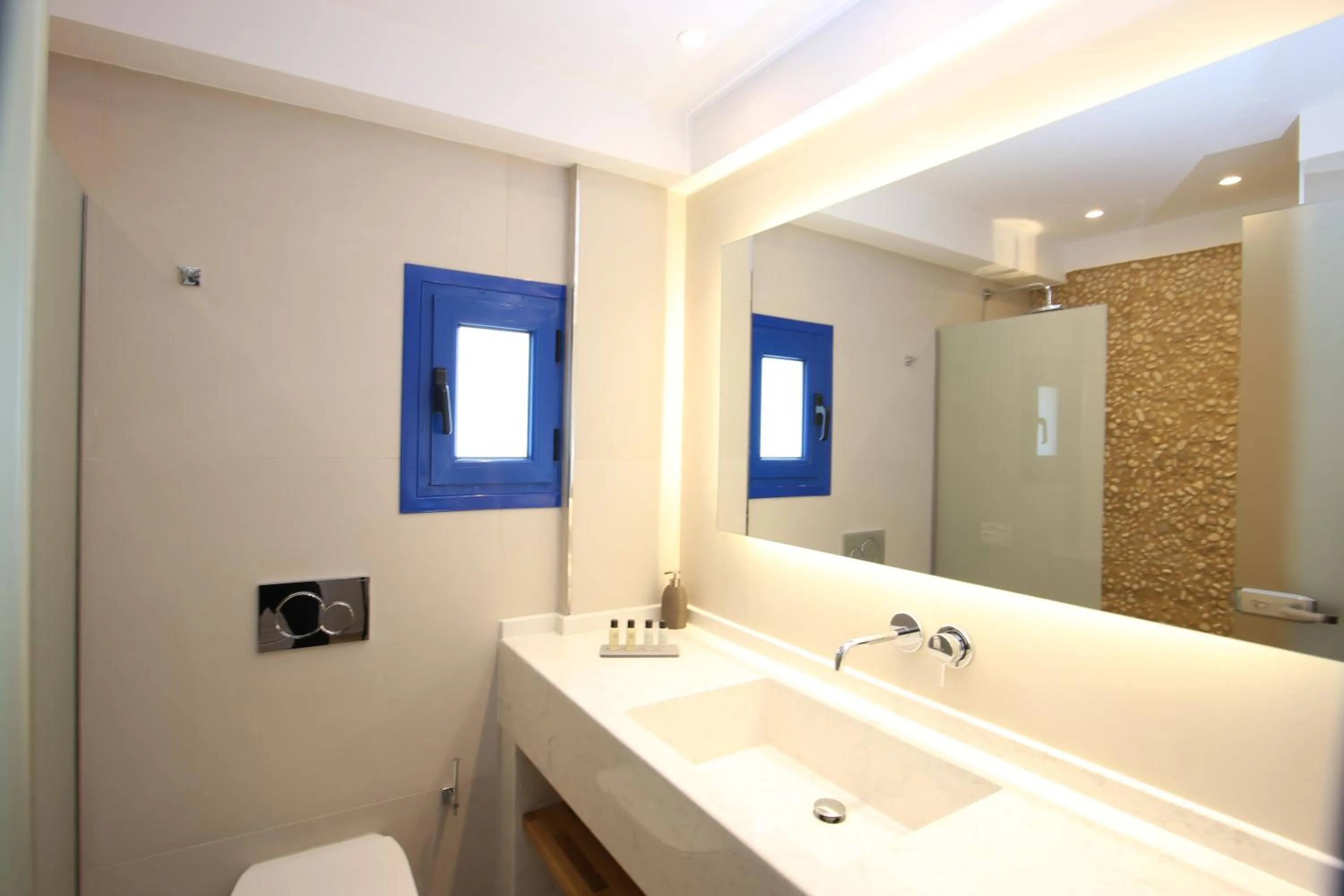 Bathroom in Louis Studios Santorini