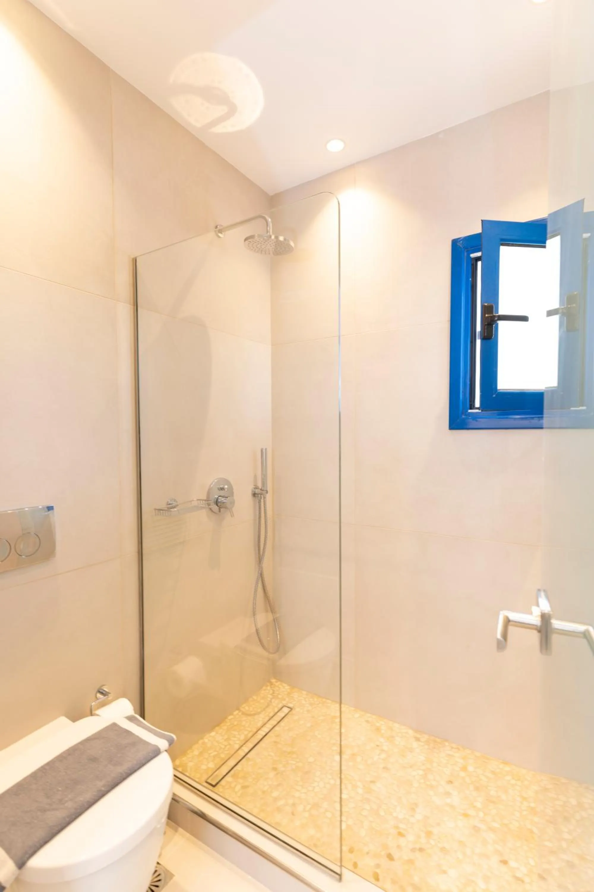 Bathroom in Louis Studios Santorini