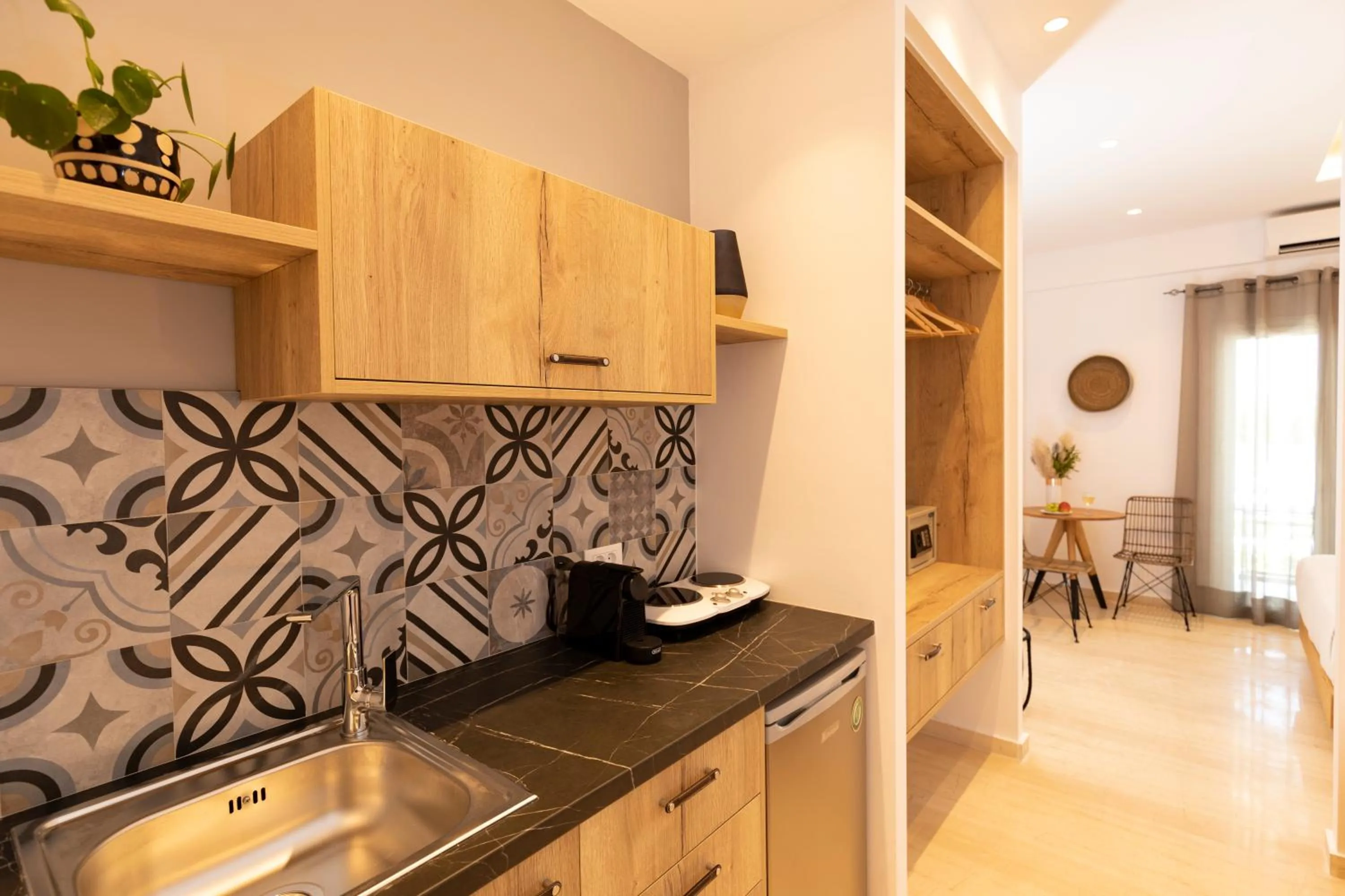 Kitchen or kitchenette in Louis Studios Santorini