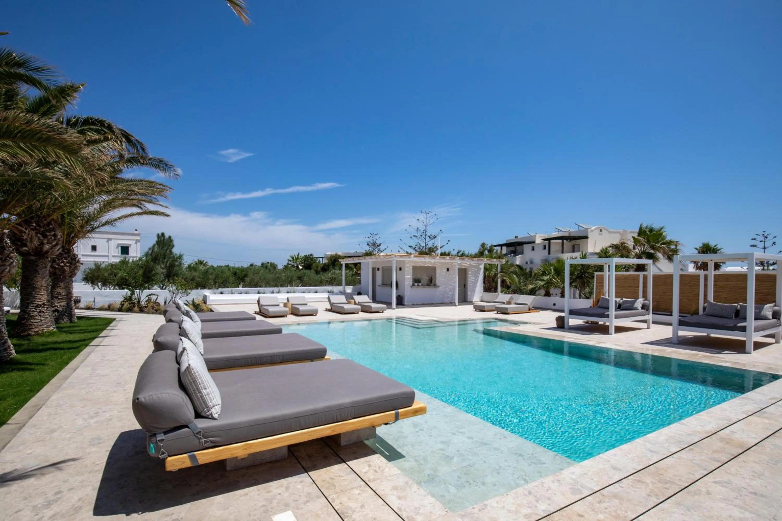 Swimming pool in Louis Studios Santorini