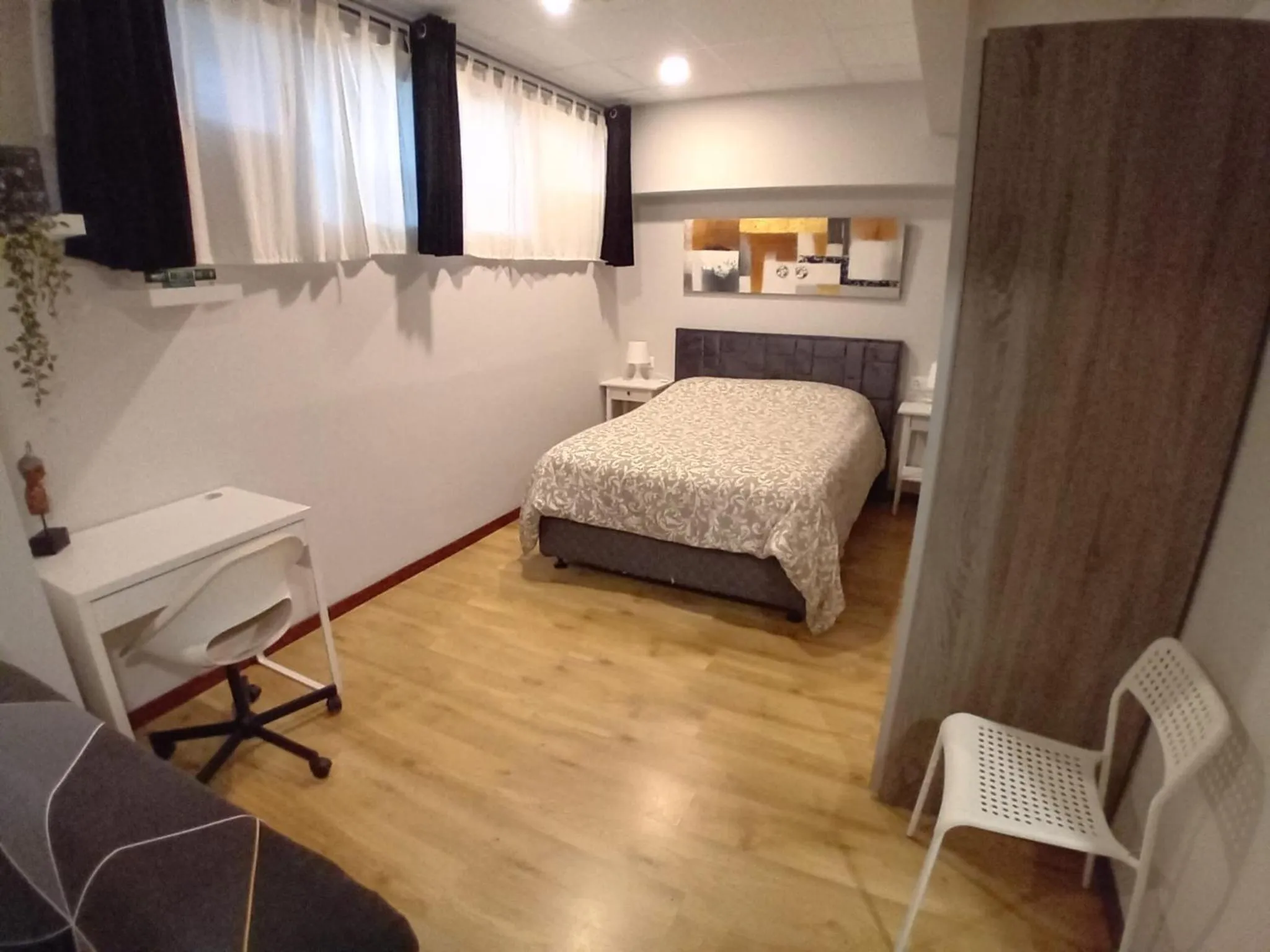 Bed in Estudios Bilbao Deusto