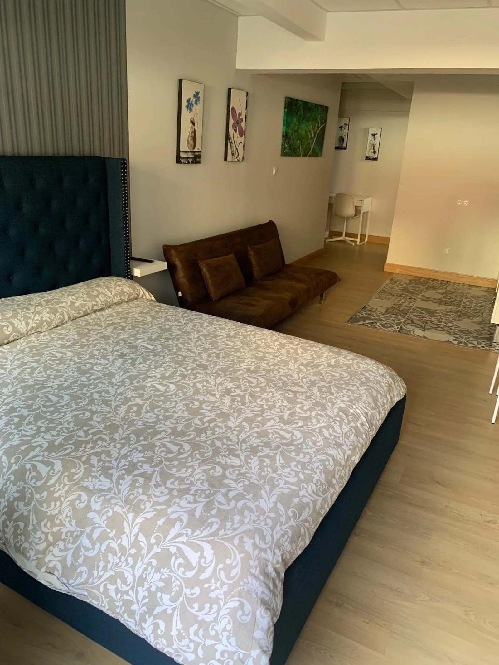 Bed in Estudios Bilbao Deusto