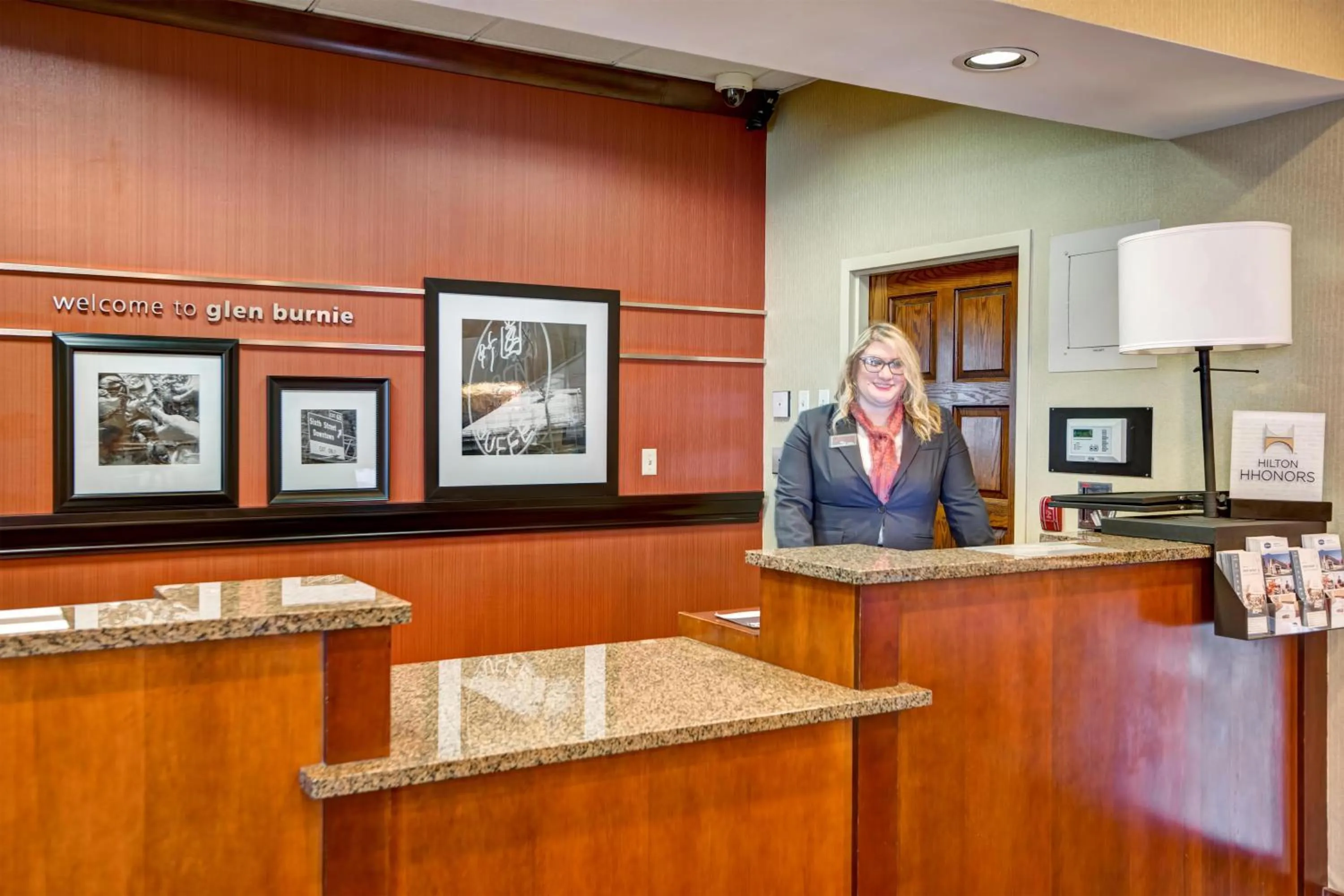 Lobby or reception in Hampton Inn Baltimore/Glen Burnie