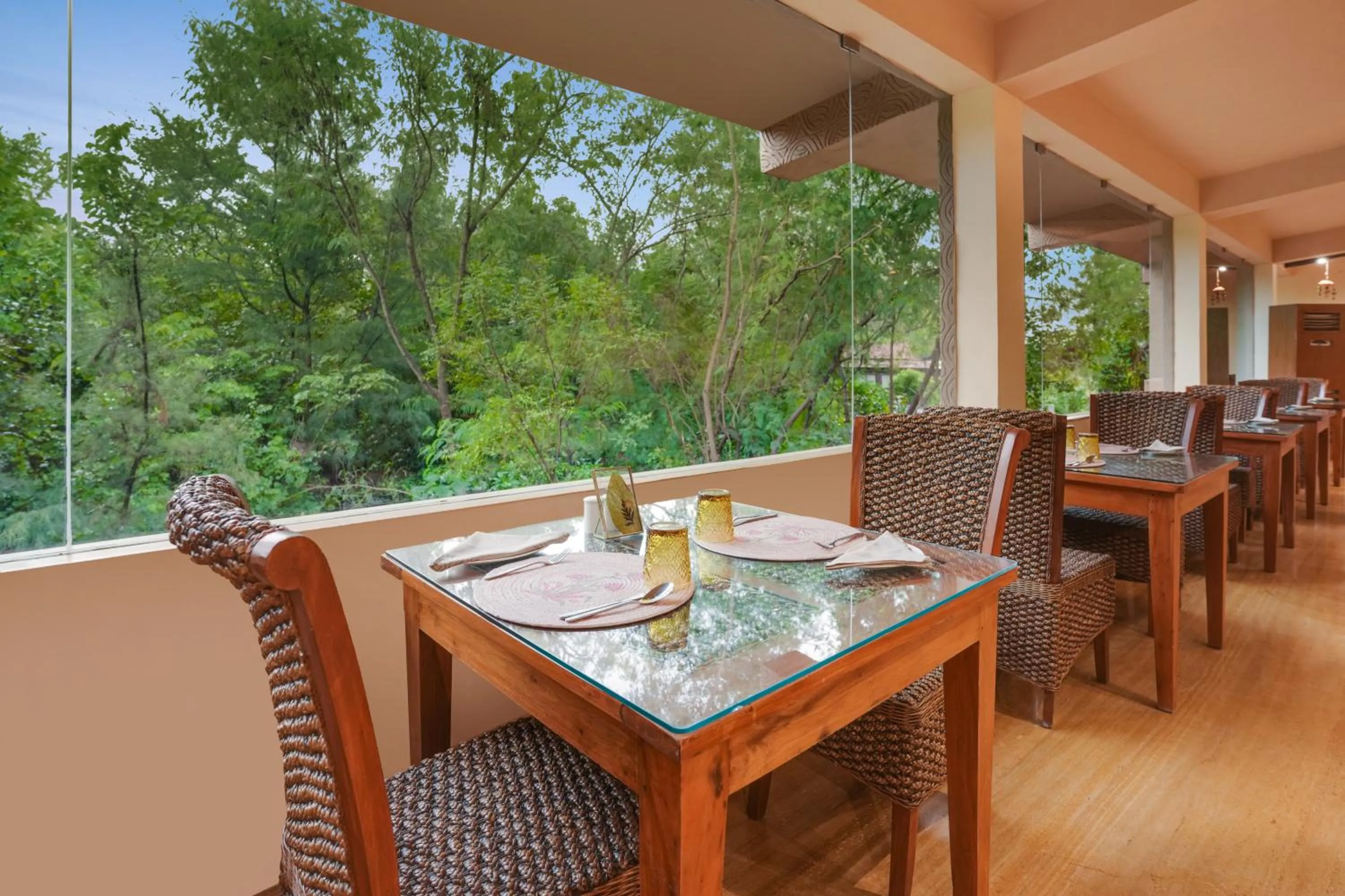 Restaurant/places to eat in The Tree House Resort, A Club Mahindra Associate