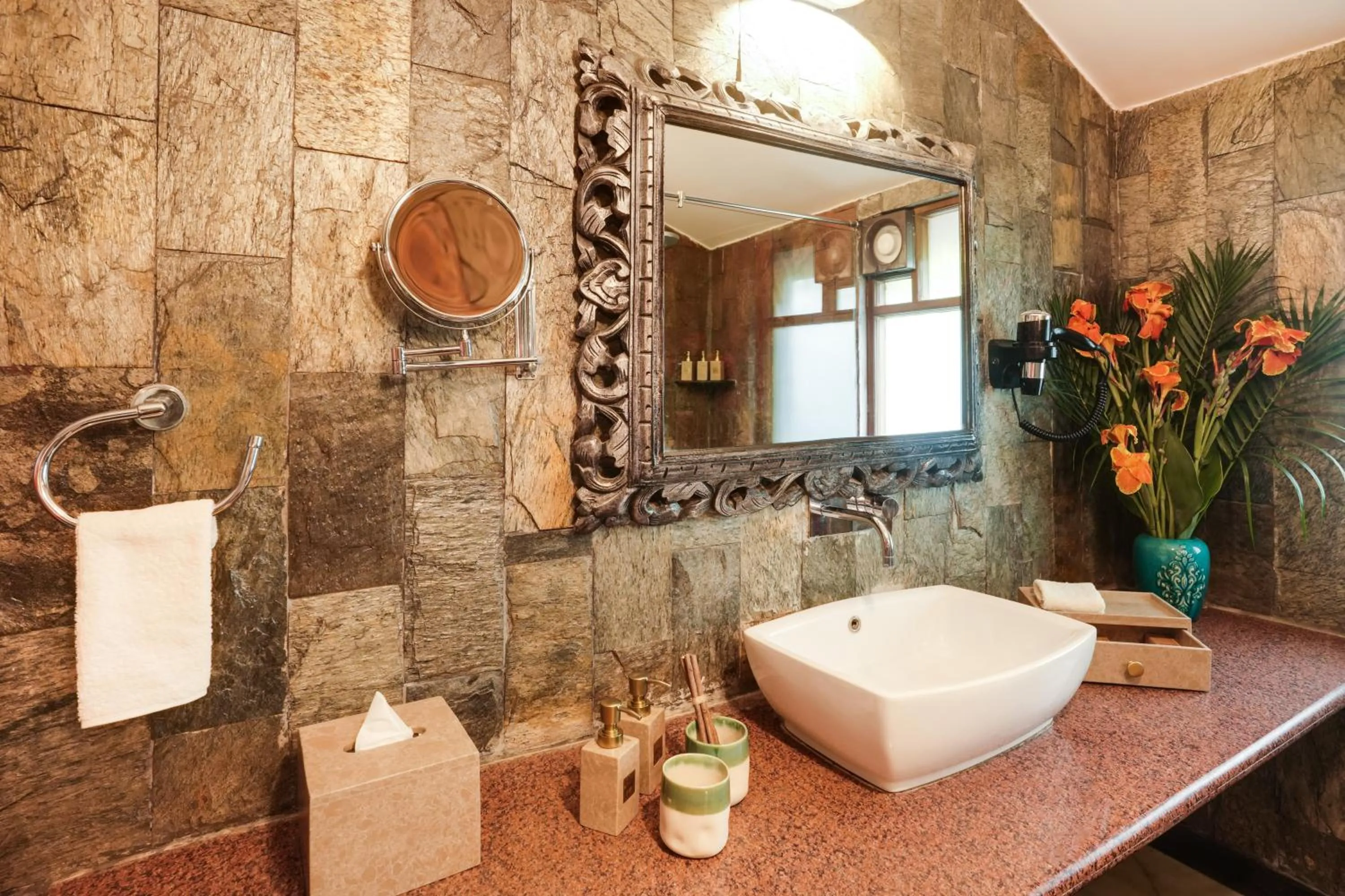 Bathroom in The Tree House Resort, A Club Mahindra Associate