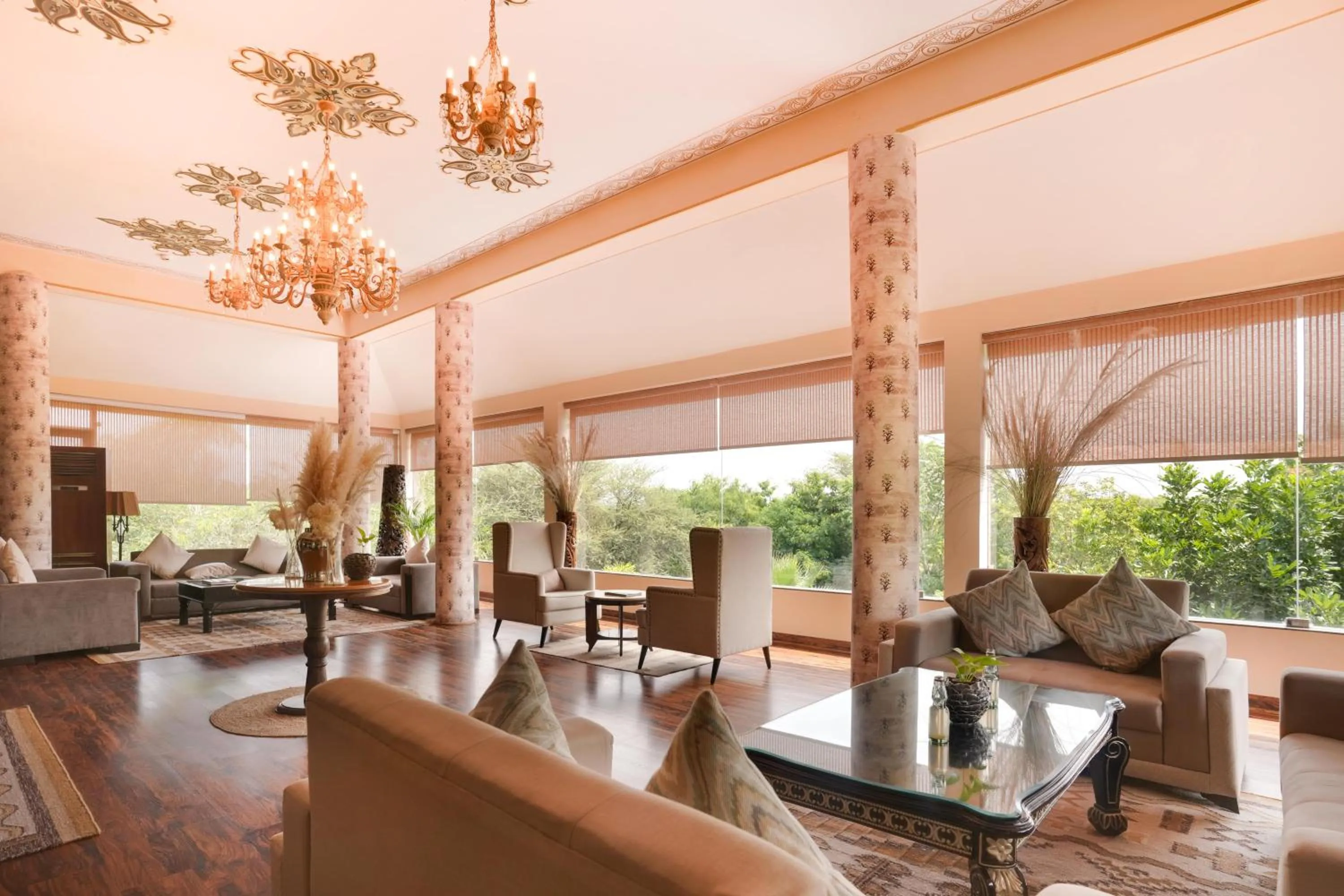 Lobby or reception in The Tree House Resort, A Club Mahindra Associate