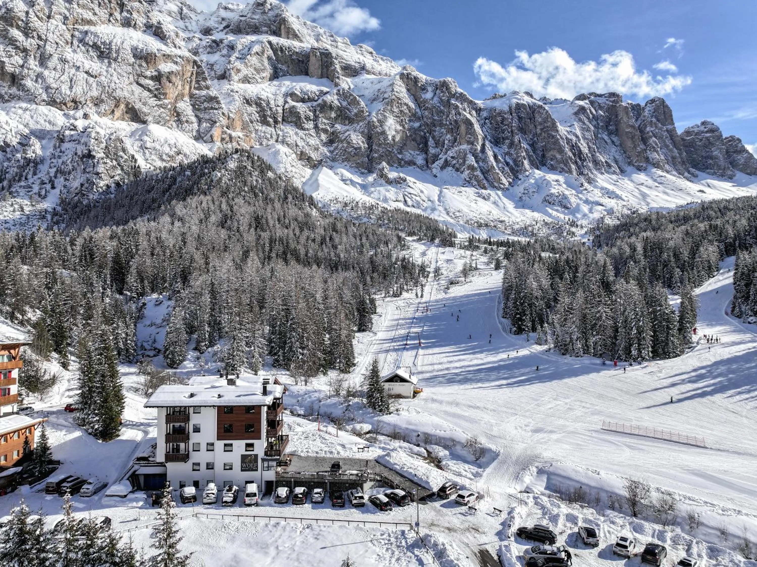 Property building in Hotel Wolf