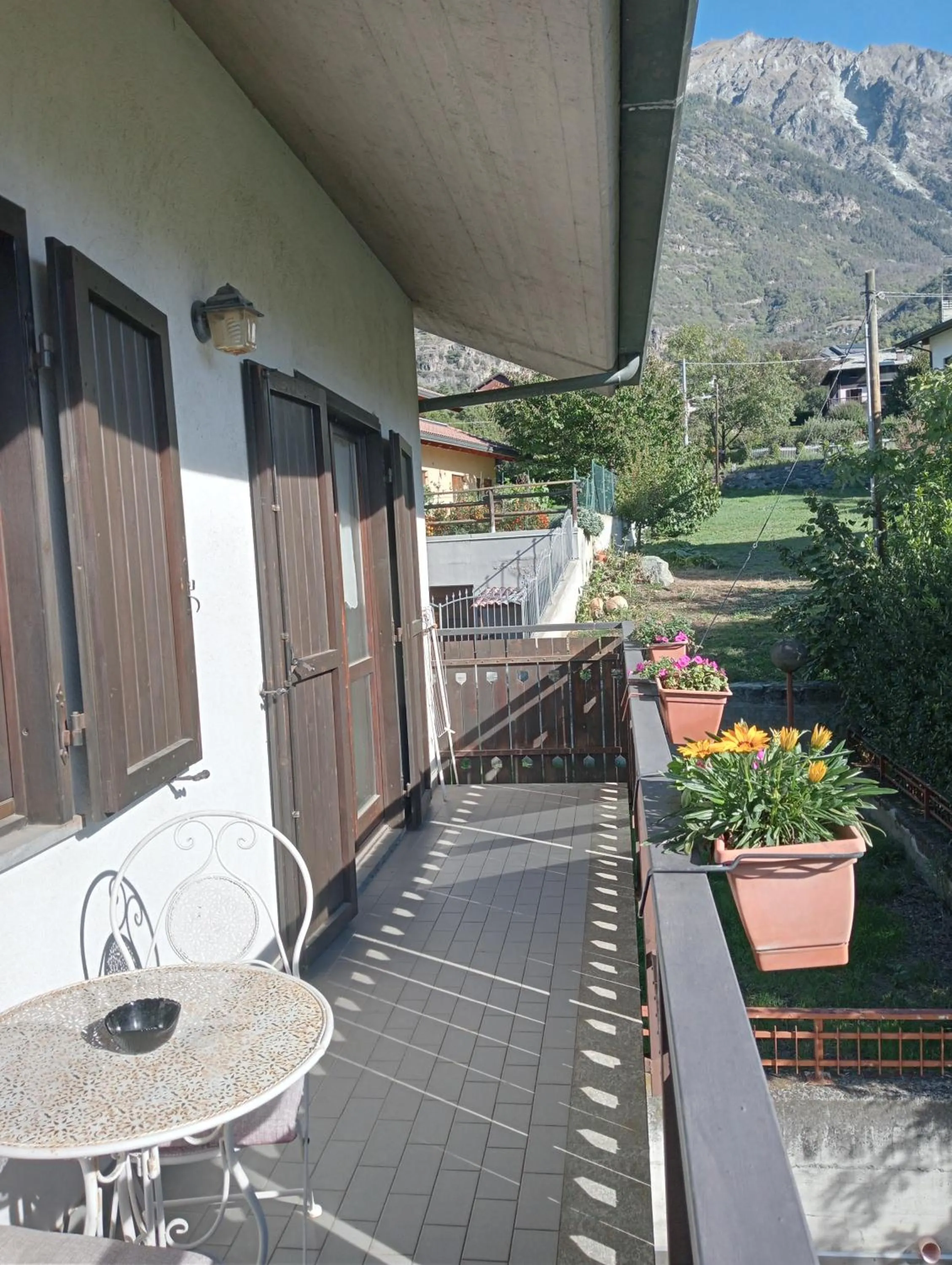 Balcony/Terrace in B&B Au Petit Bonheur