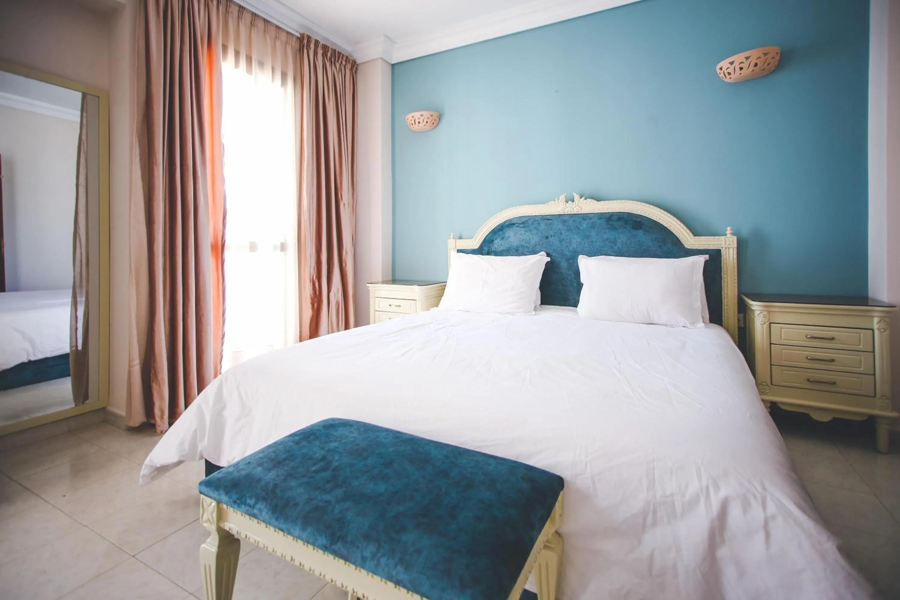 Bed in Appart Hotel Alia