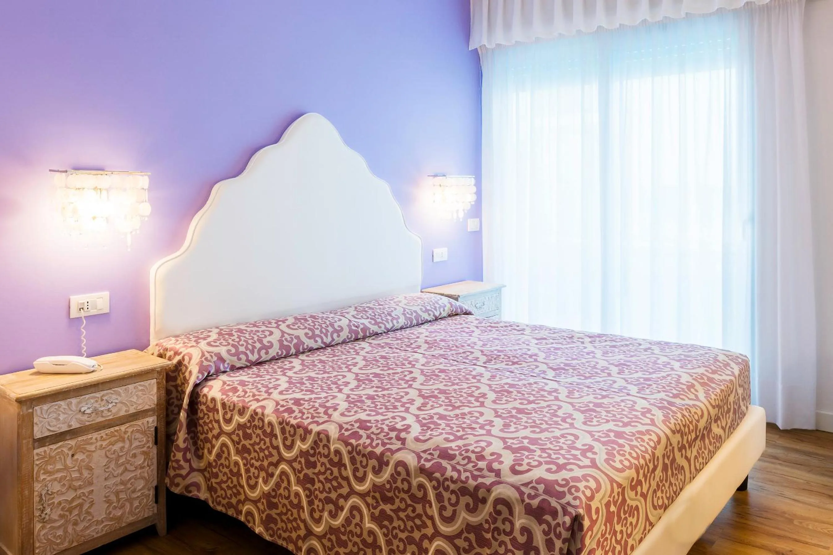 Bedroom, Bed in Hotel Miramare