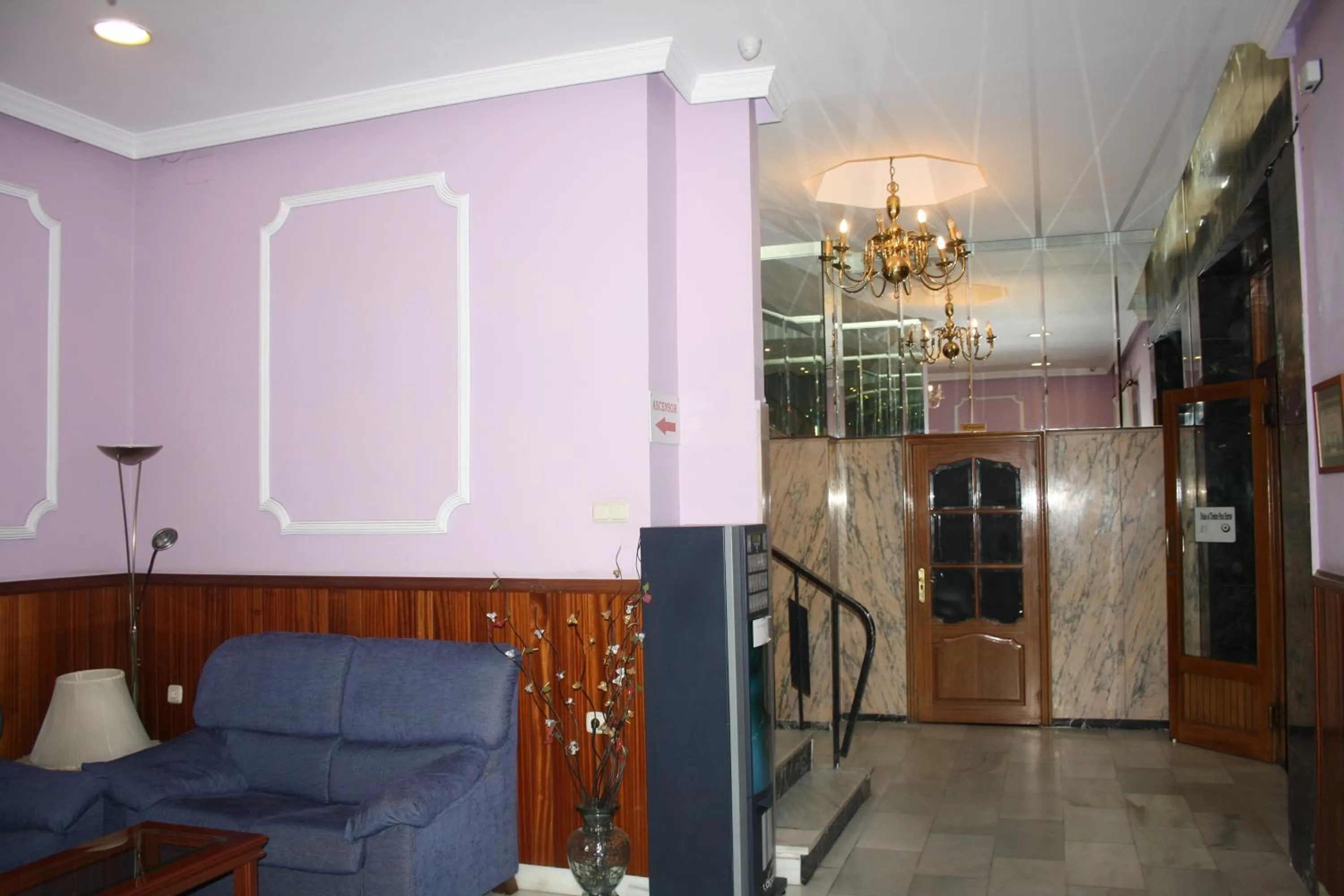 Lobby or reception in Hotel Nacional Melilla