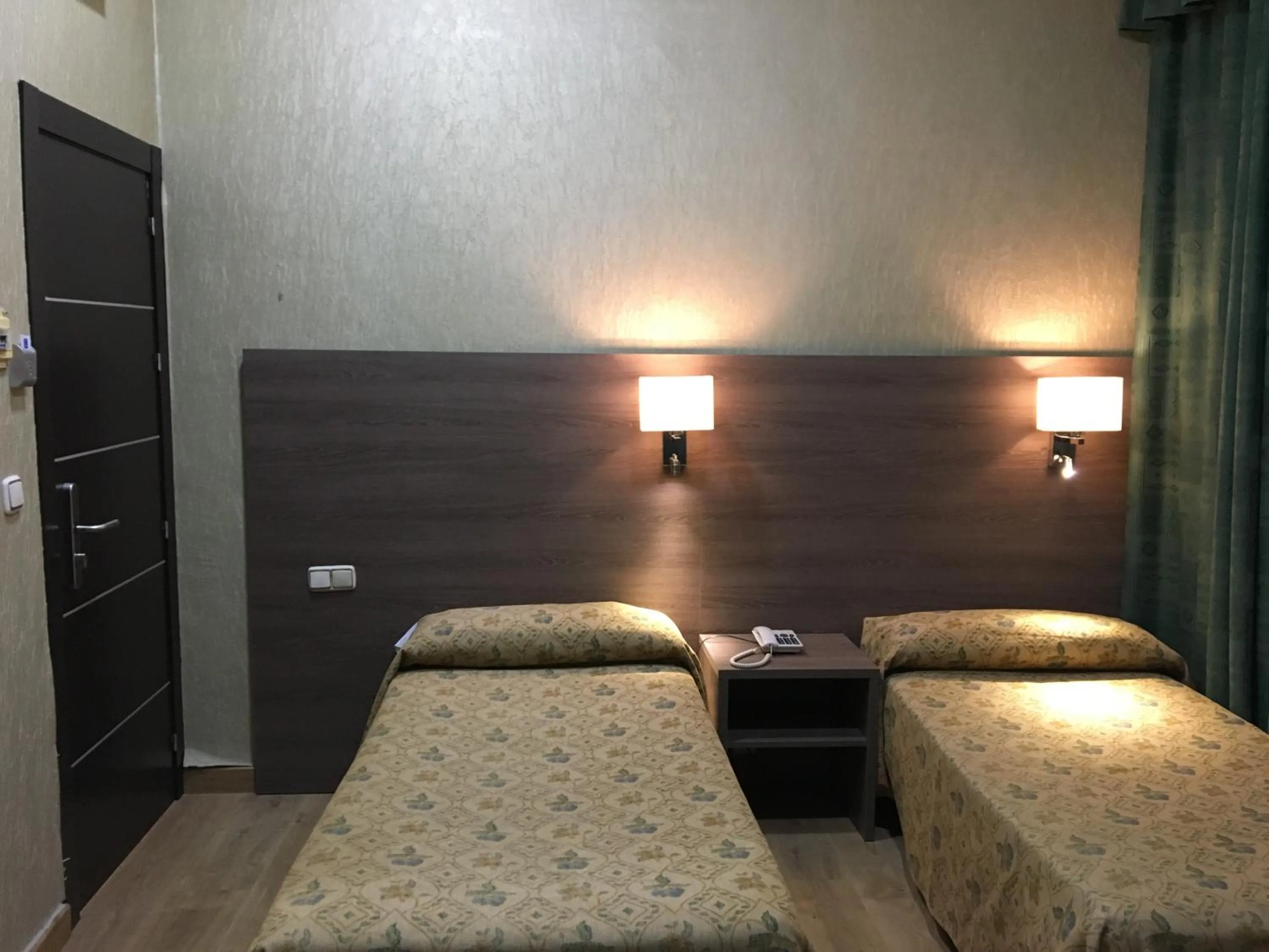 Bed in Hotel Nacional Melilla