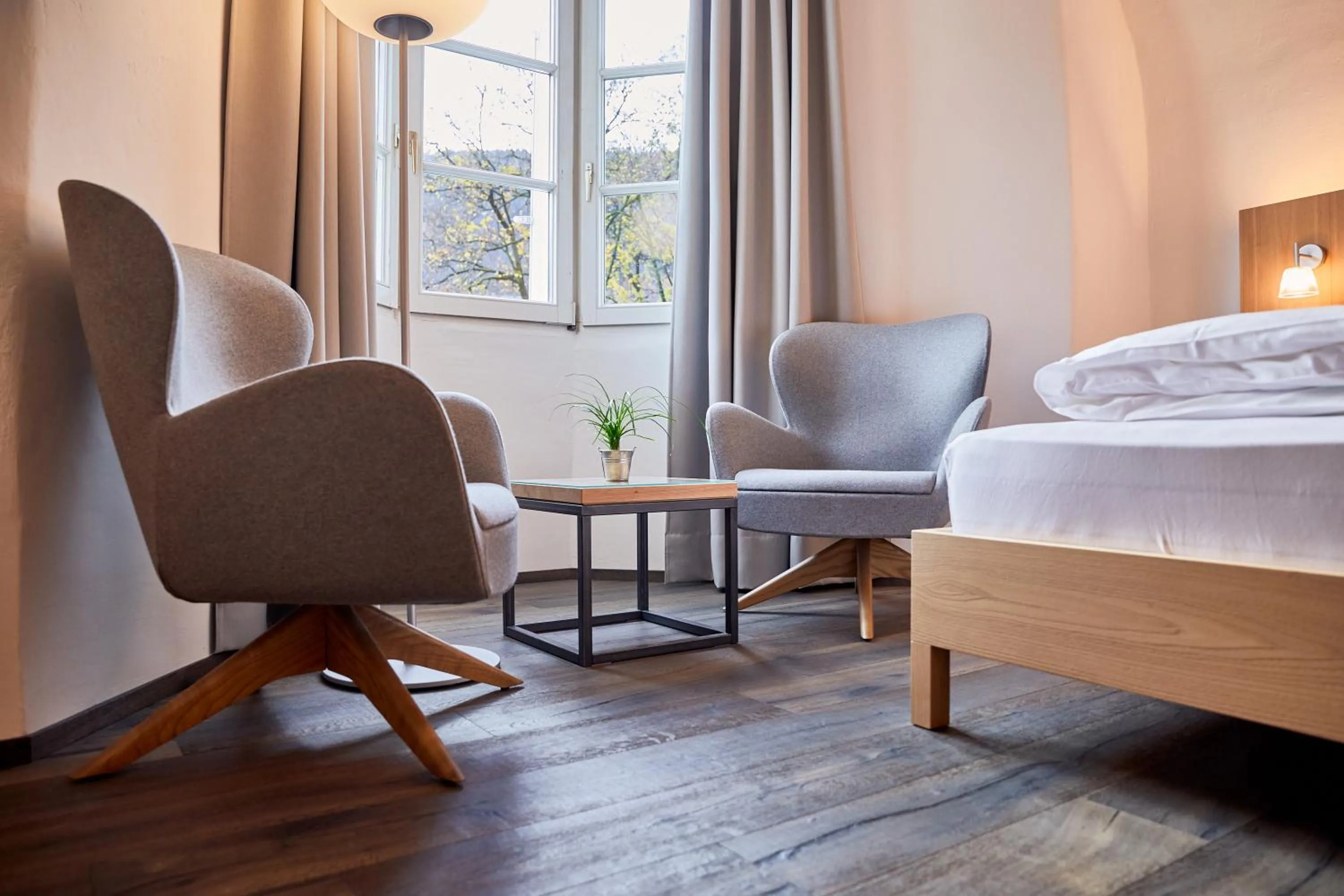 Bed in Hotel Walther v.d. Vogelweide Superior