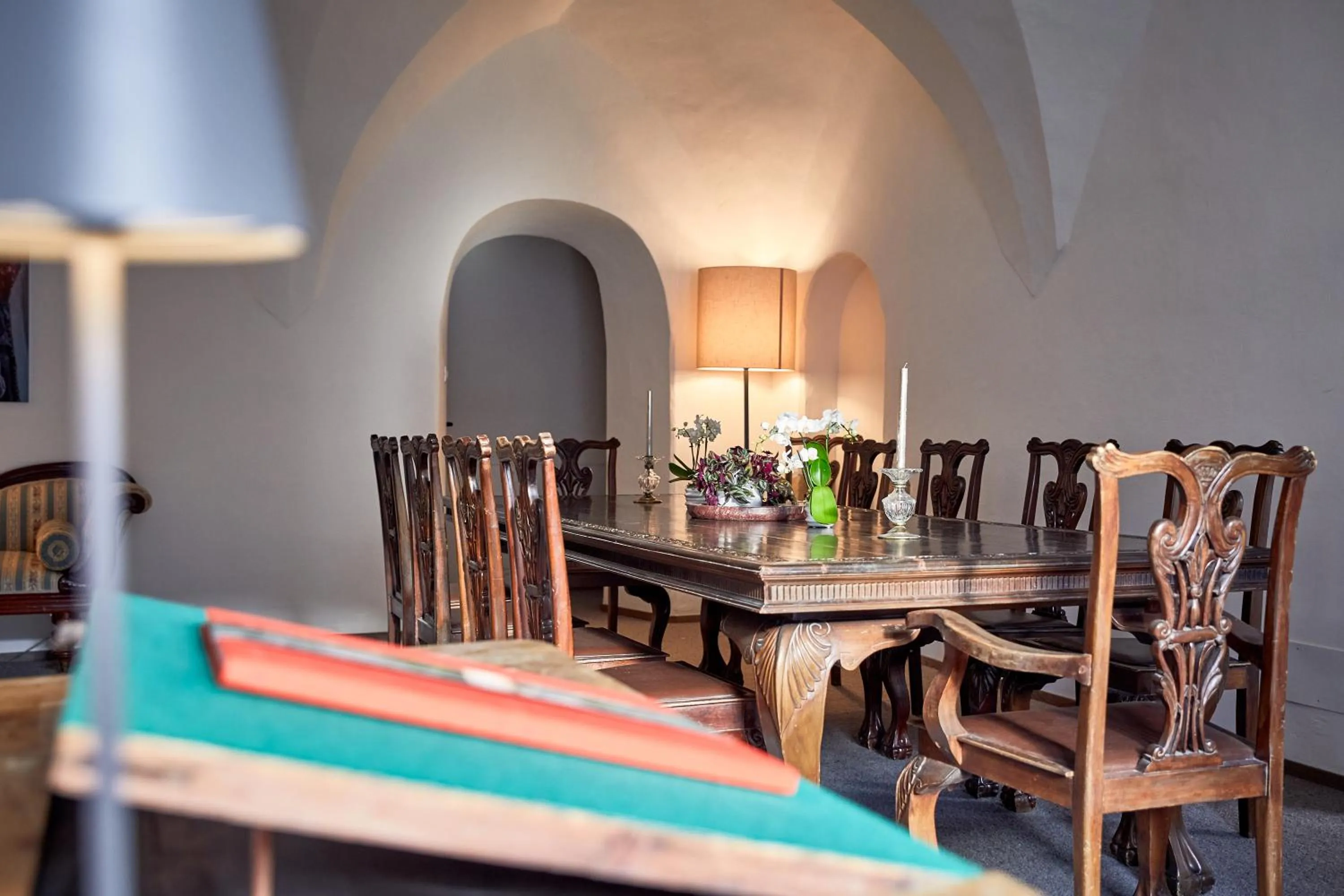 Communal lounge/ TV room in Hotel Walther v.d. Vogelweide Superior