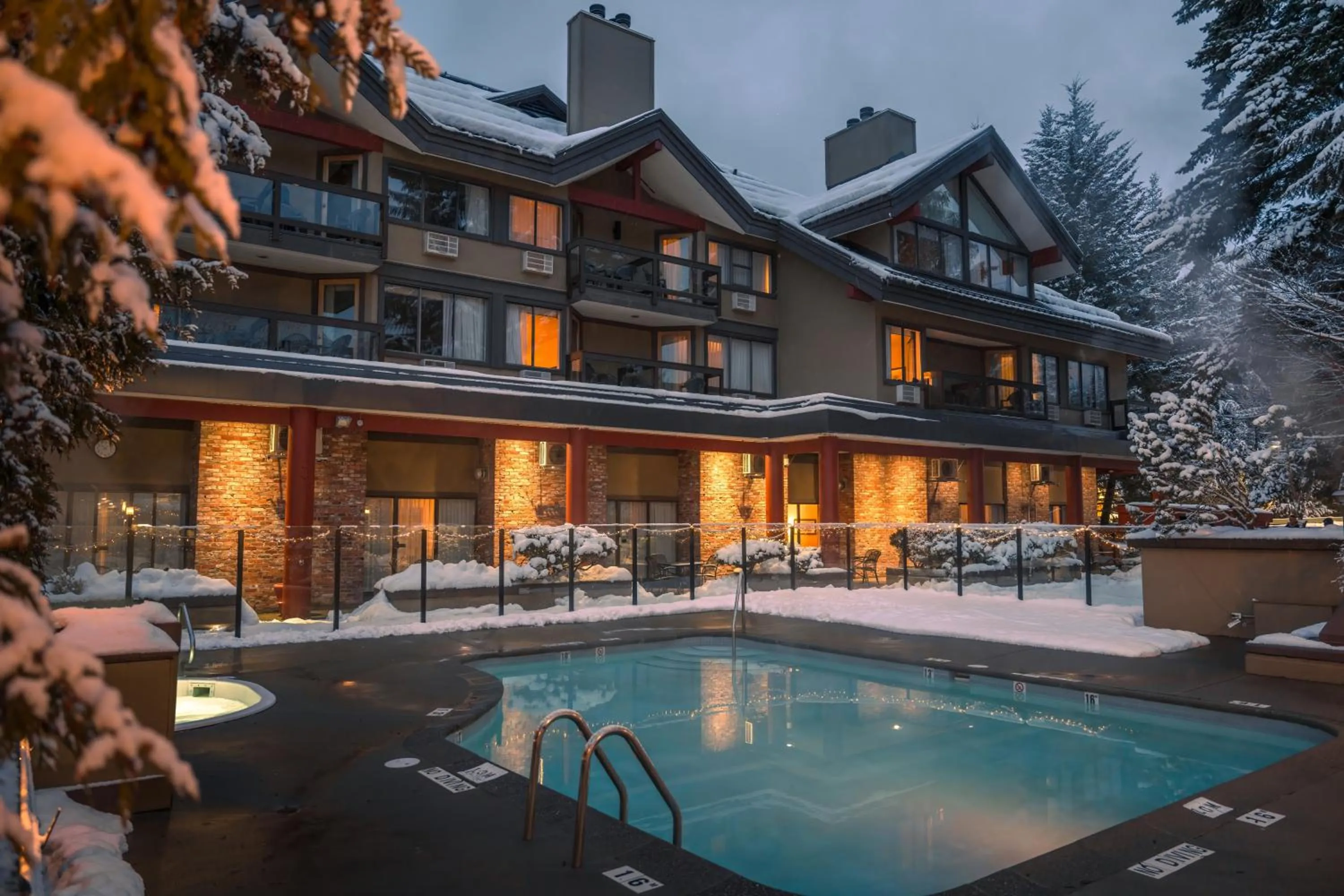 Property building in Whistler Village Inn & Suites