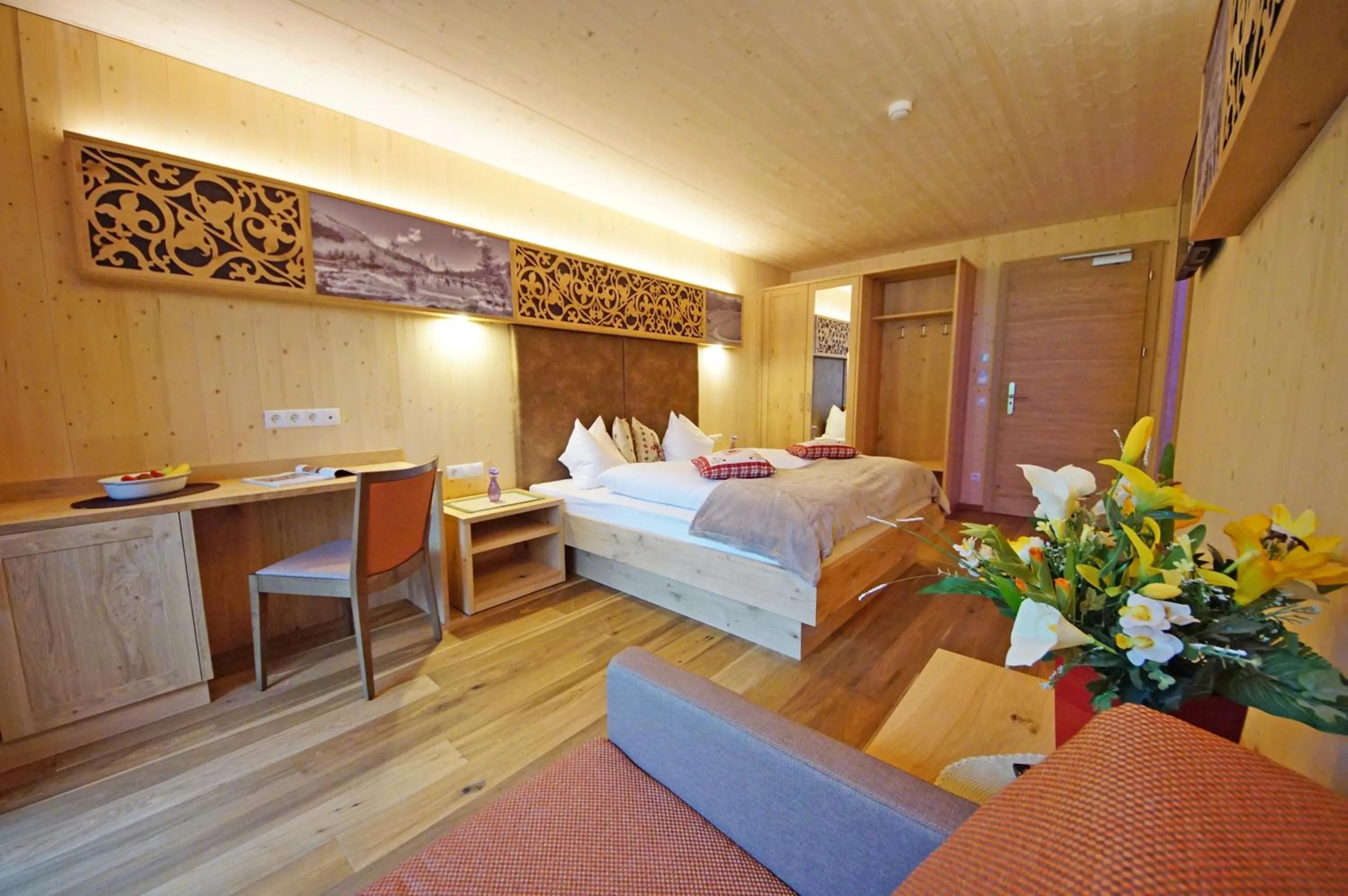 Photo of the whole room, Bed in La Palsa