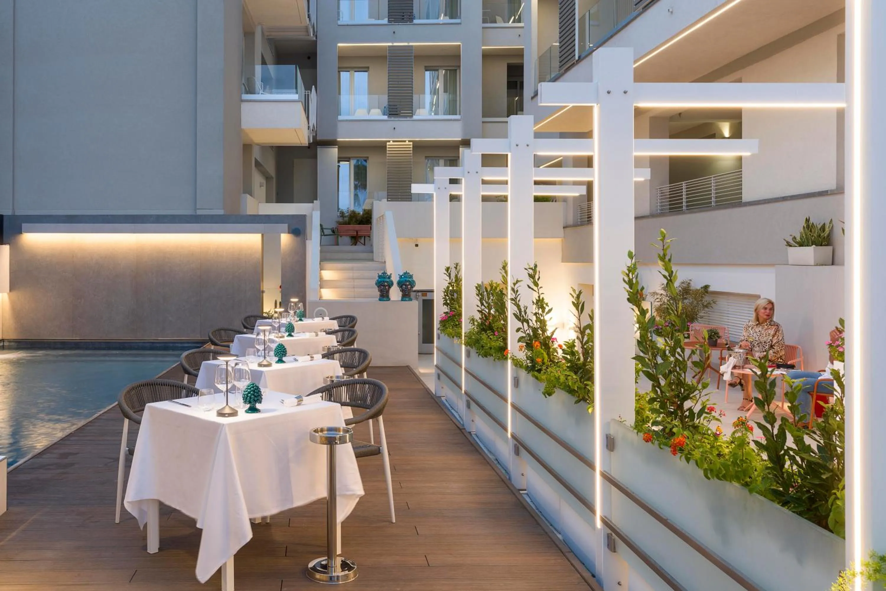 Restaurant/places to eat in Albatros Beach Hotel