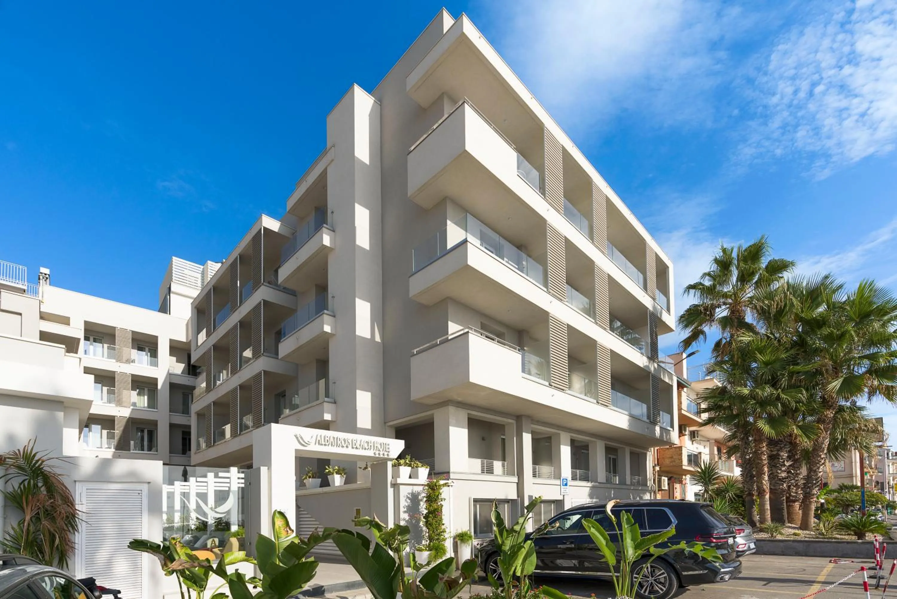 Property building in Albatros Beach Hotel