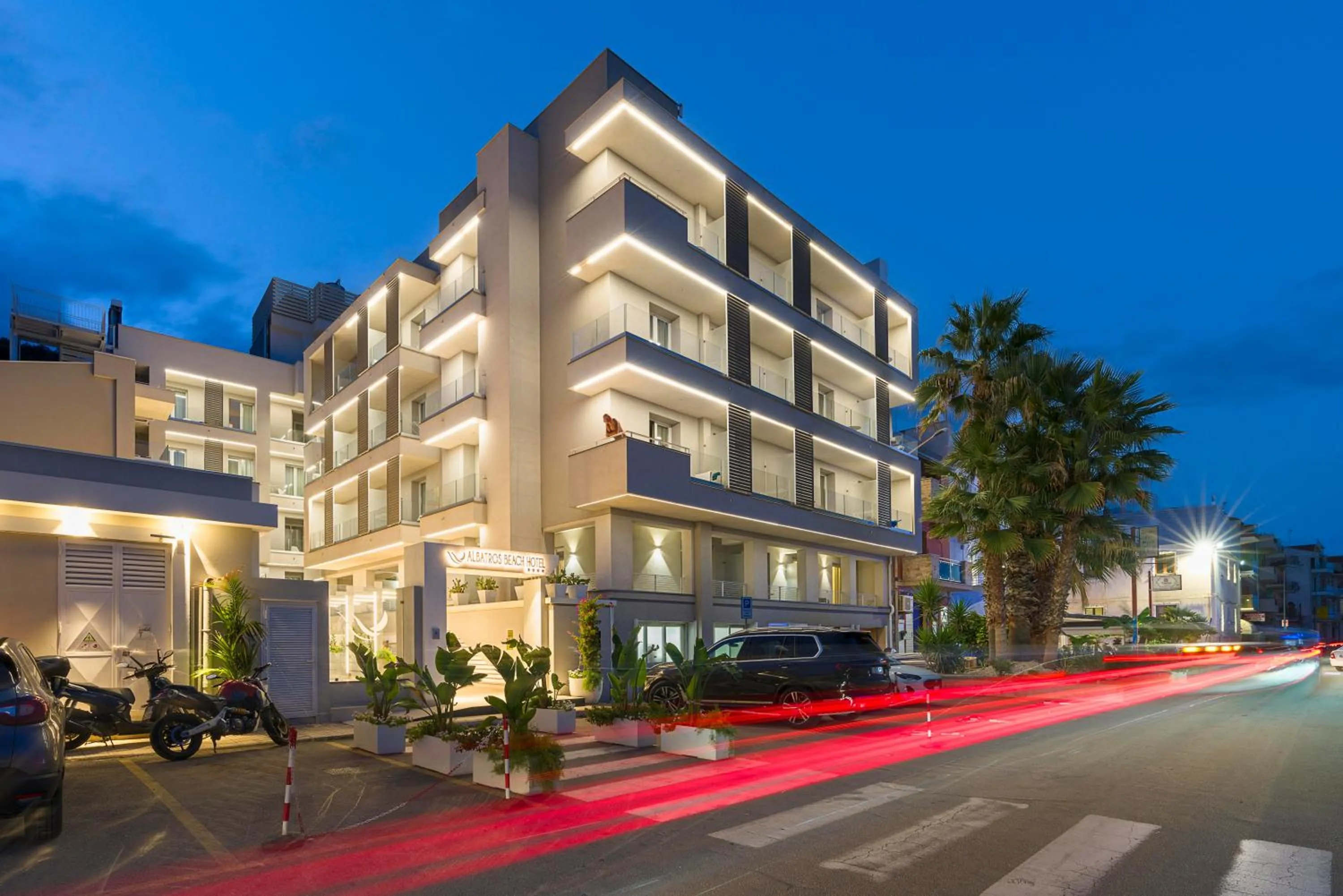 Property building in Albatros Beach Hotel