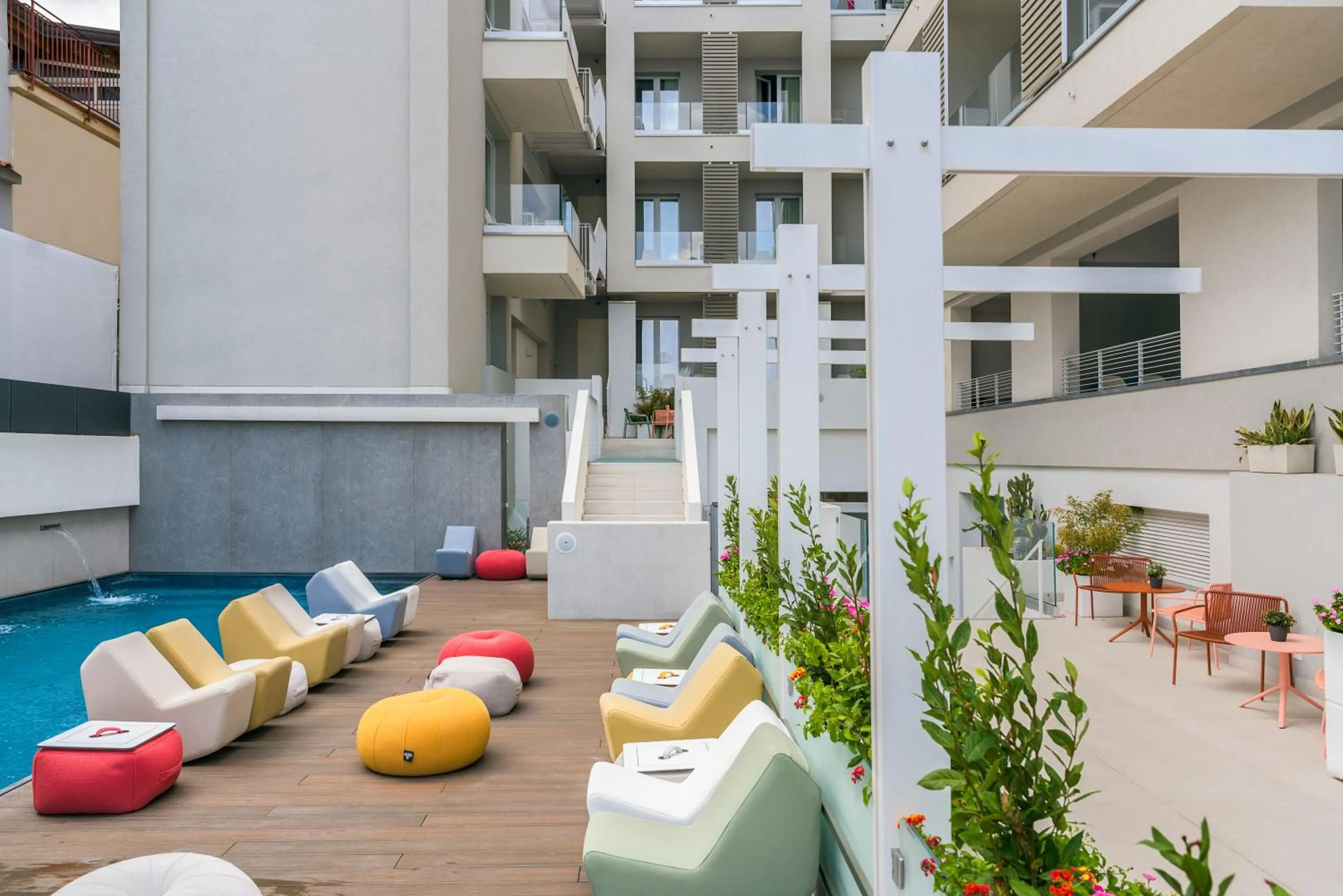 Property building in Albatros Beach Hotel