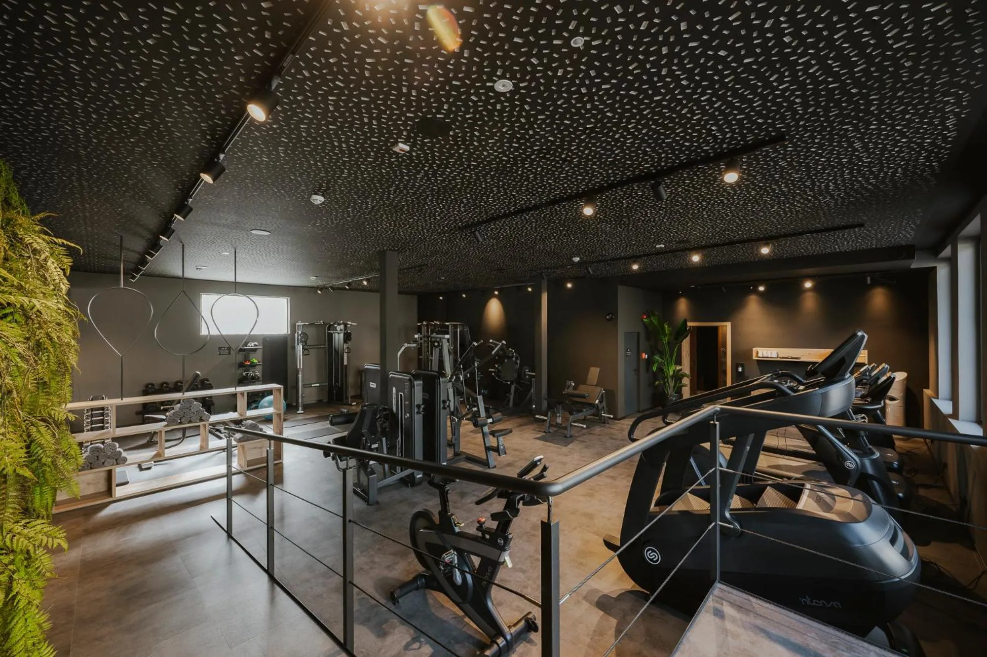 Fitness centre/facilities in Hotel Das Dorner