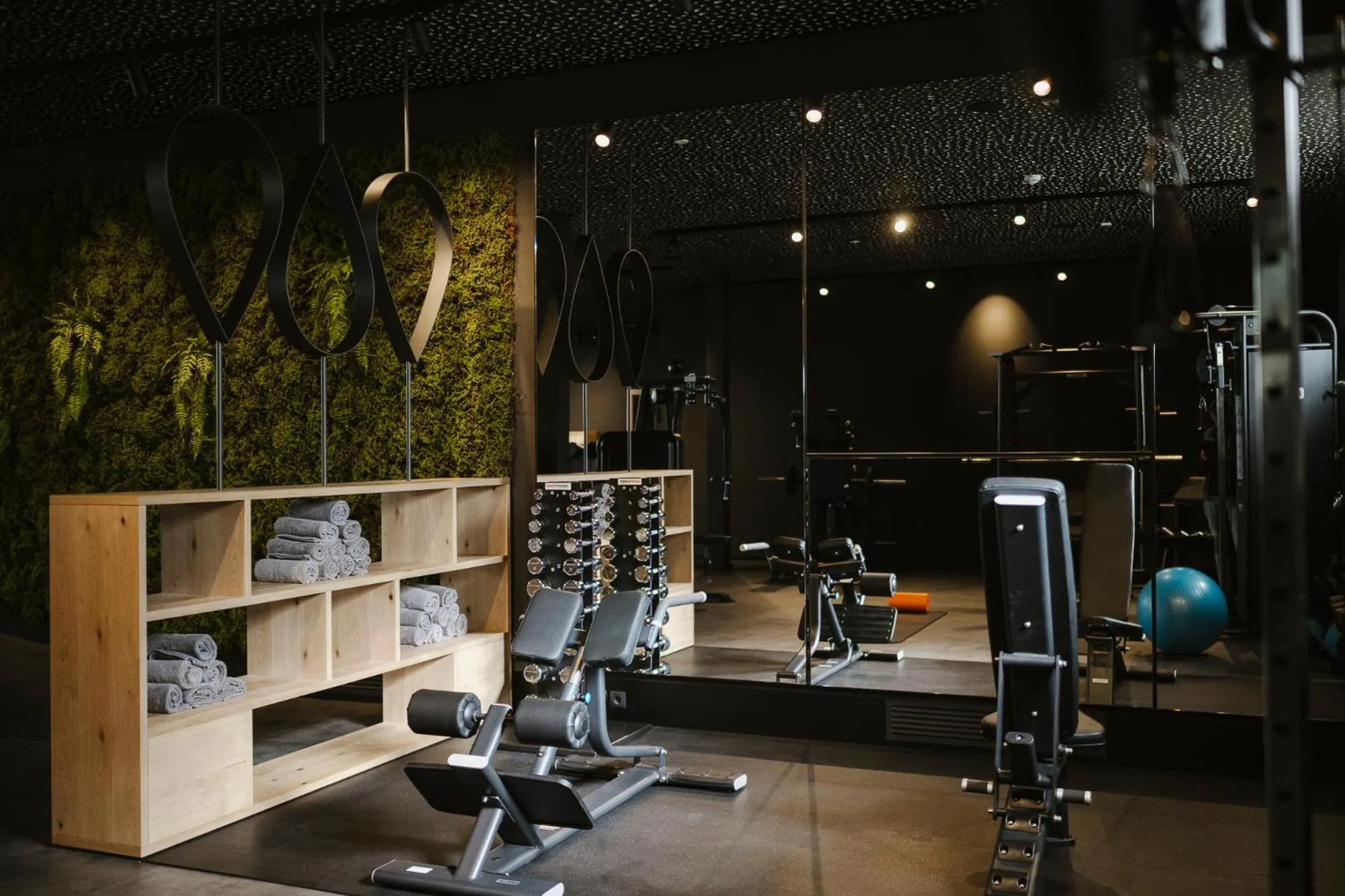 Fitness centre/facilities in Hotel Das Dorner