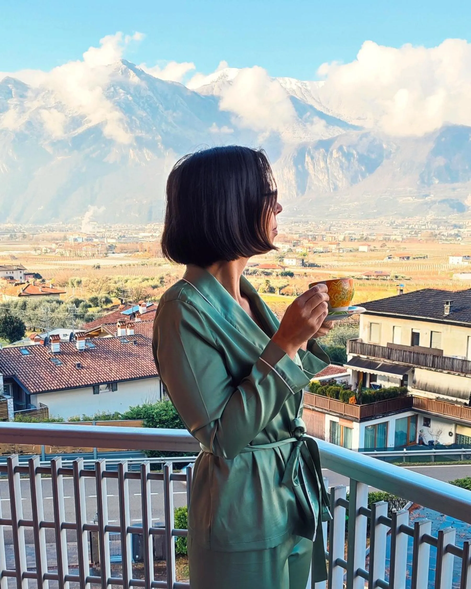 Balcony/Terrace in Hotel Everest Arco