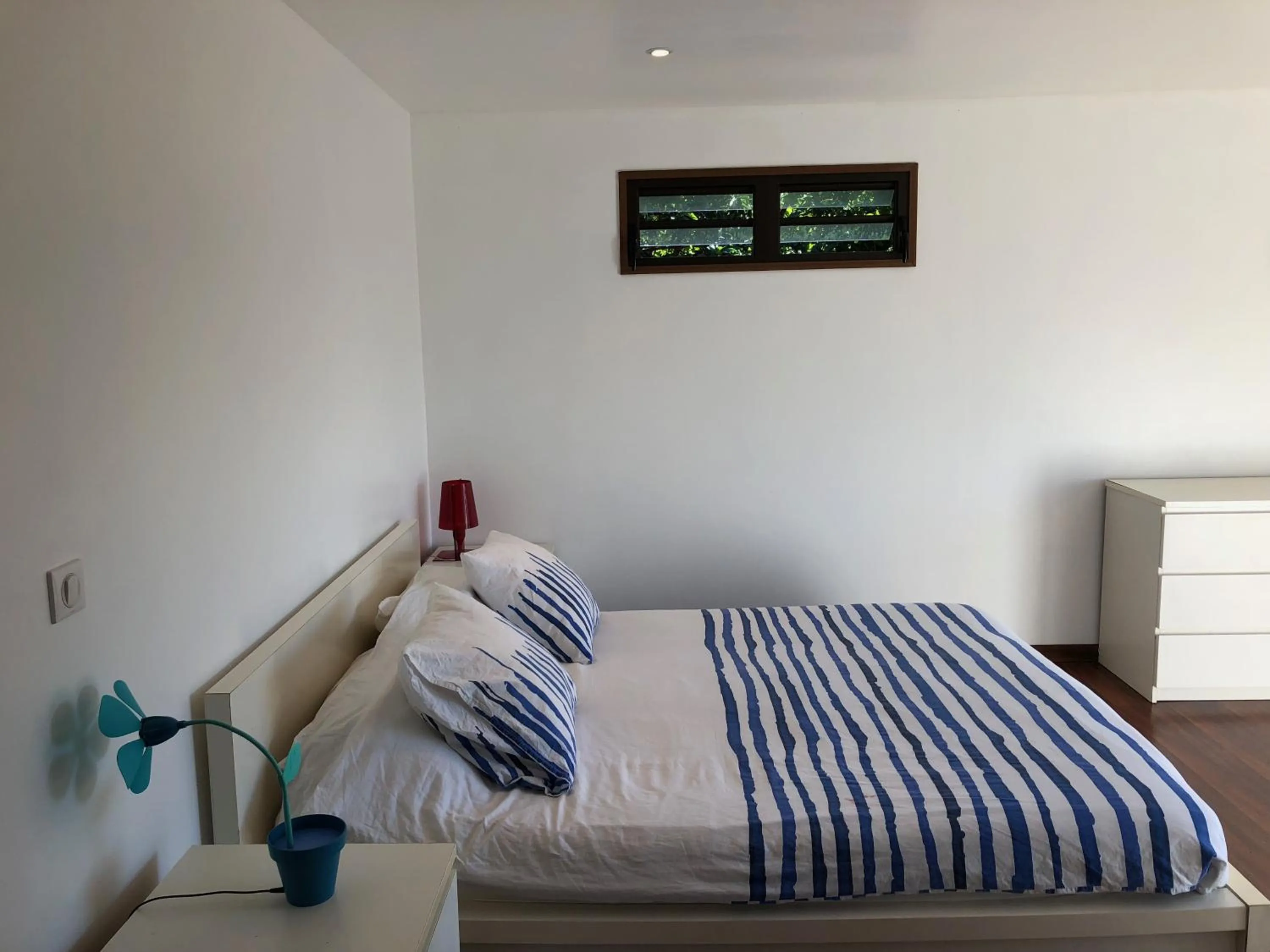 Bed in La Villa Te Fetia Nui Moorea