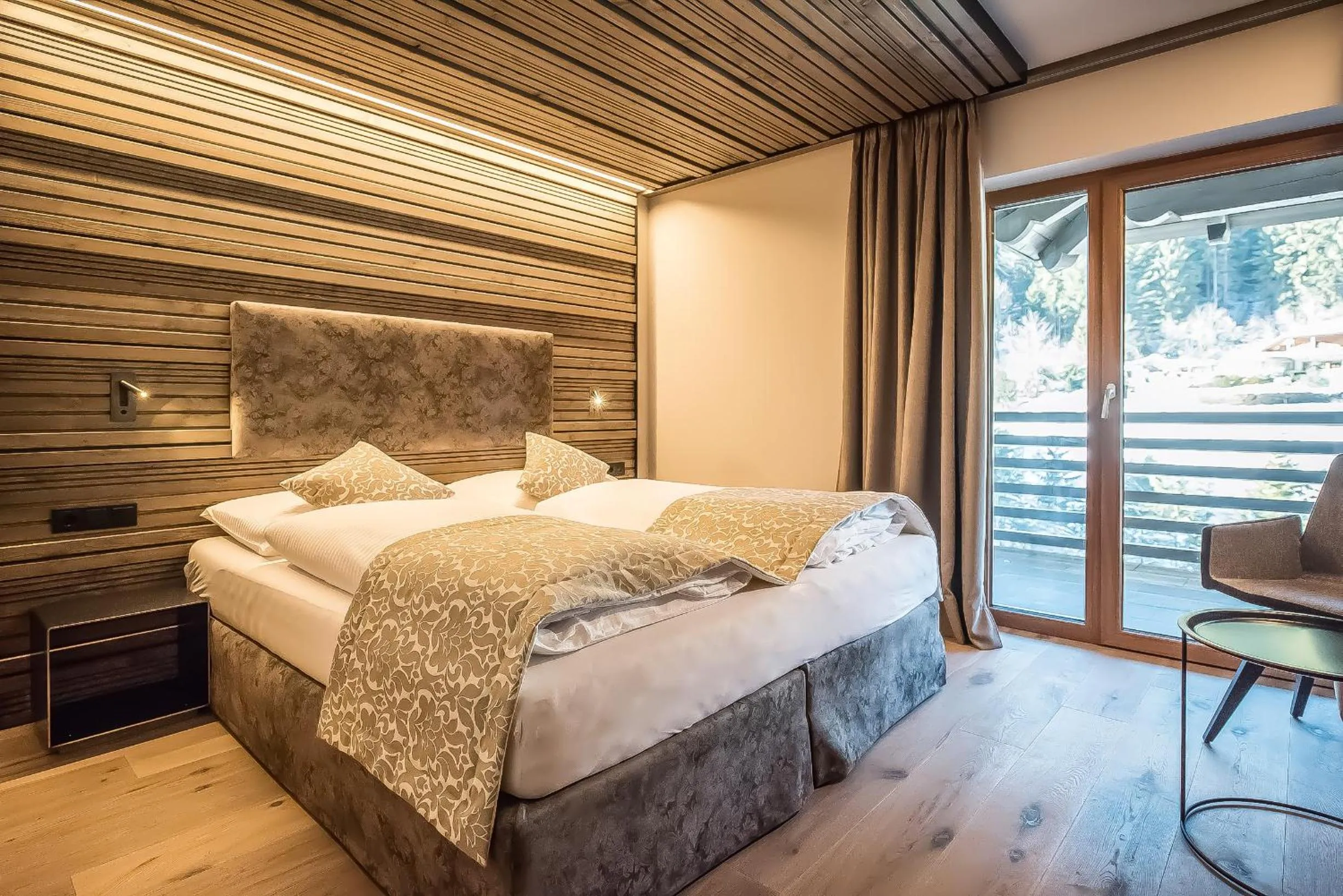 Bed in Das Mondschein