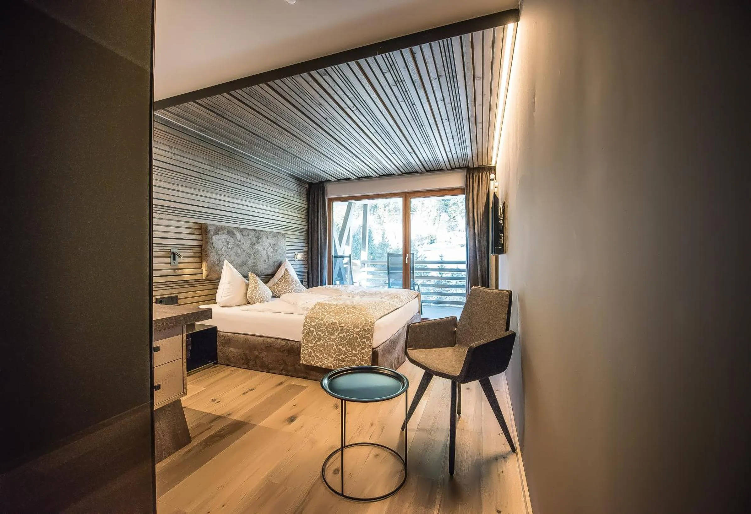 Bed in Das Mondschein