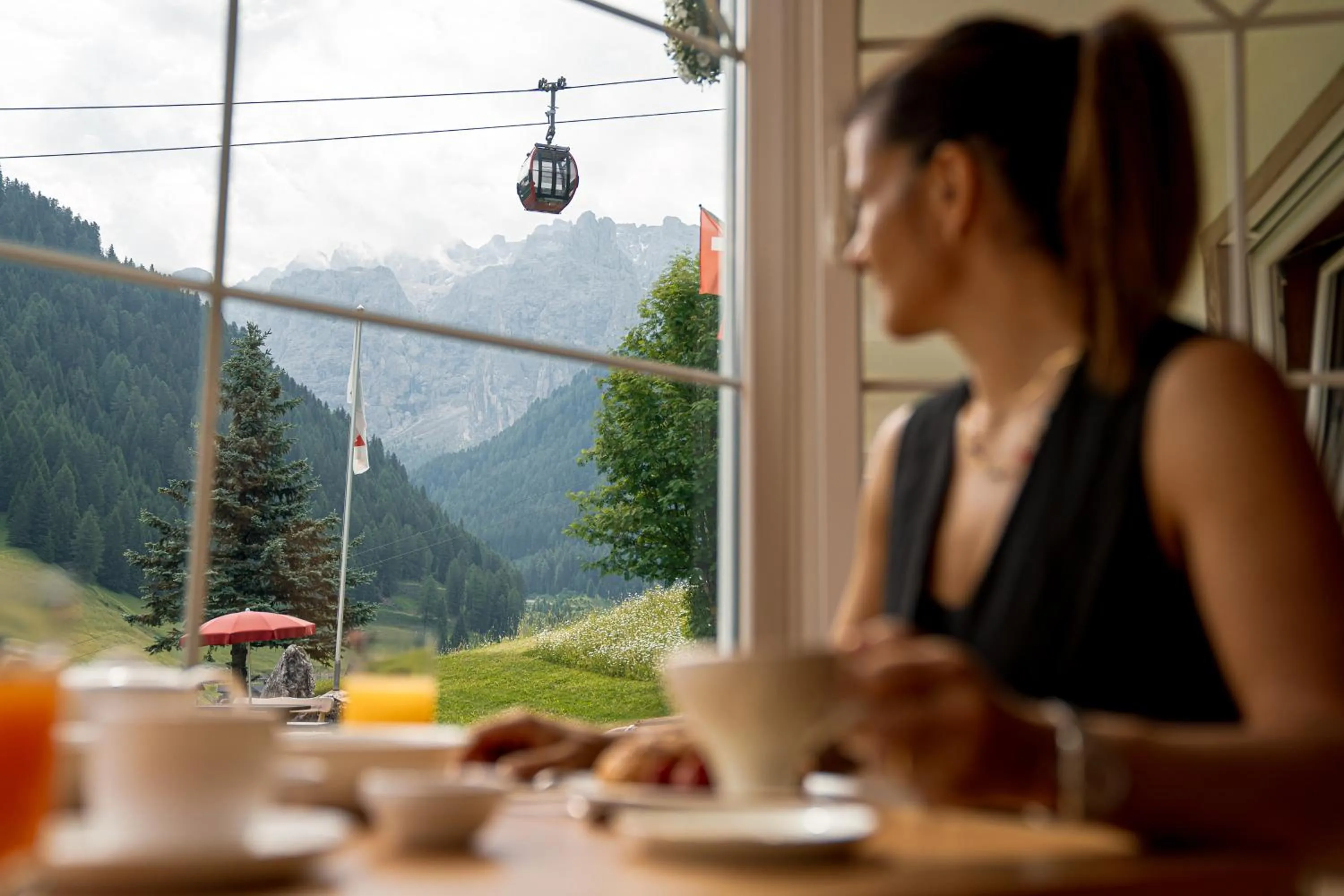 Natural landscape in Garni la Bercia