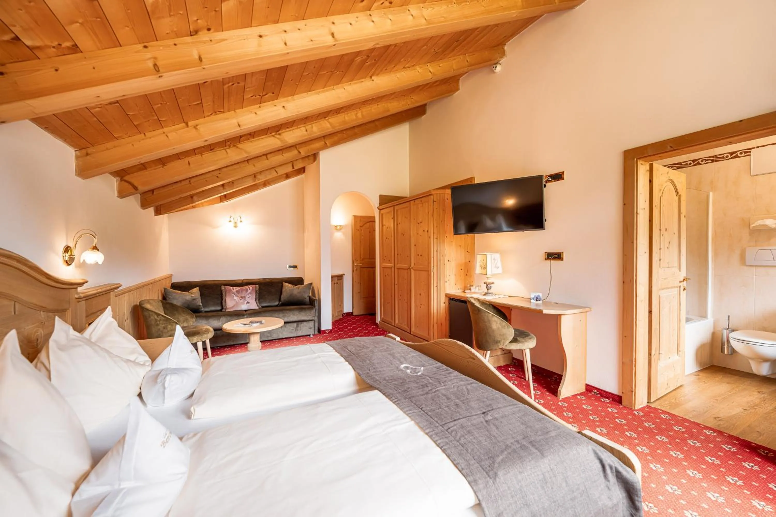 Bed in Garni la Bercia