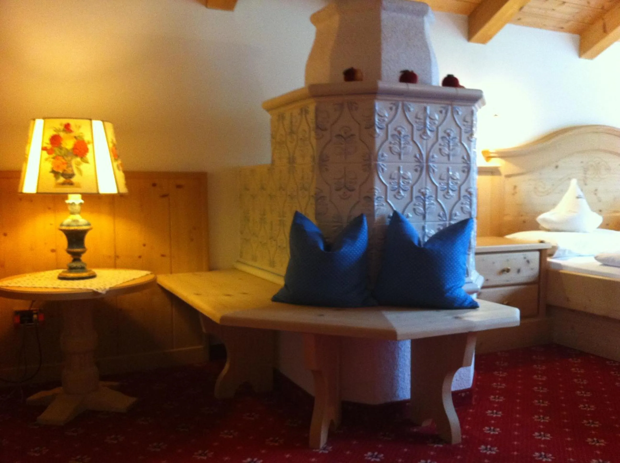 Decorative detail, Bed in Garni la Bercia