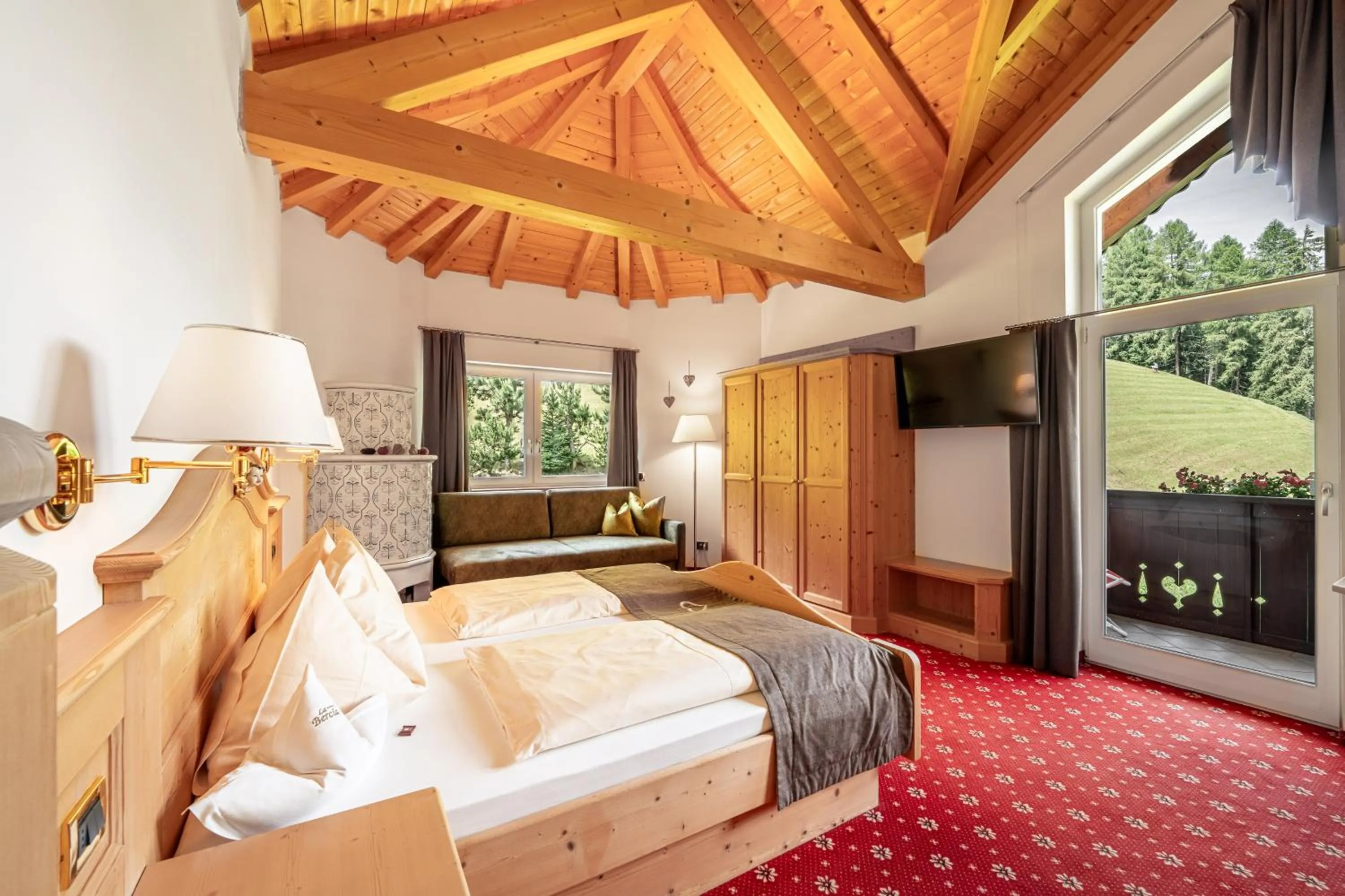 Bed in Garni la Bercia