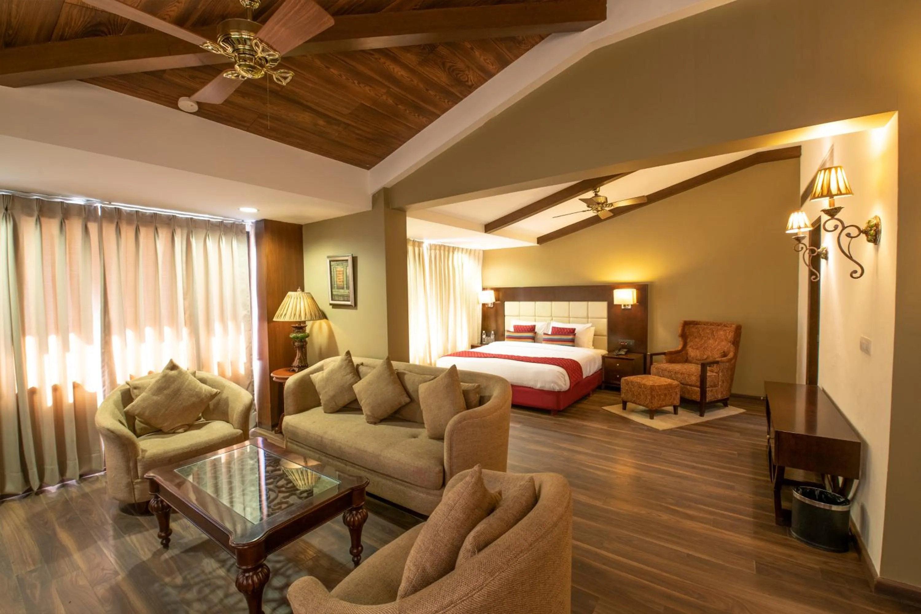 Bed in Rock Manali by Vivaan