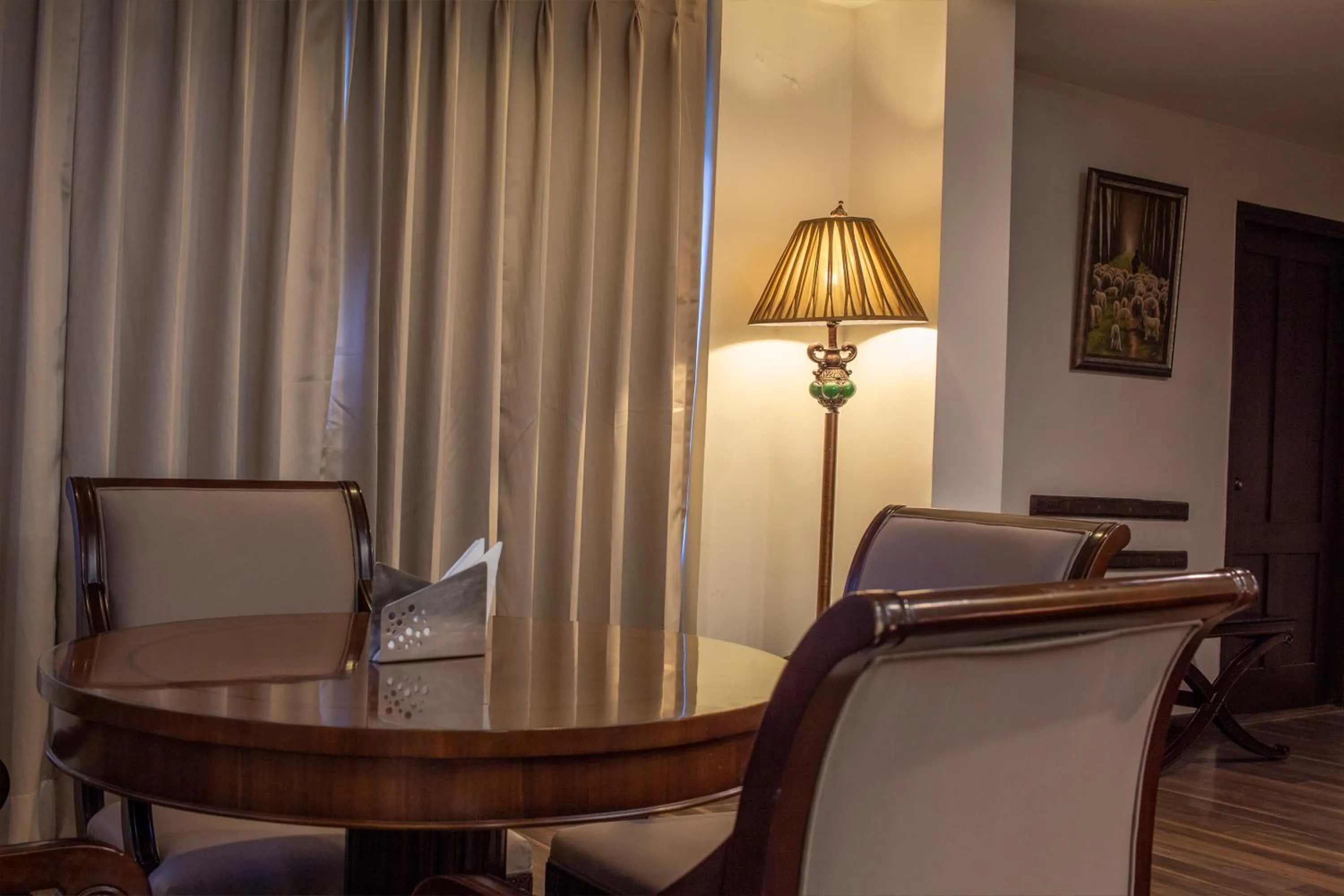 Seating area in Rock Manali by Vivaan