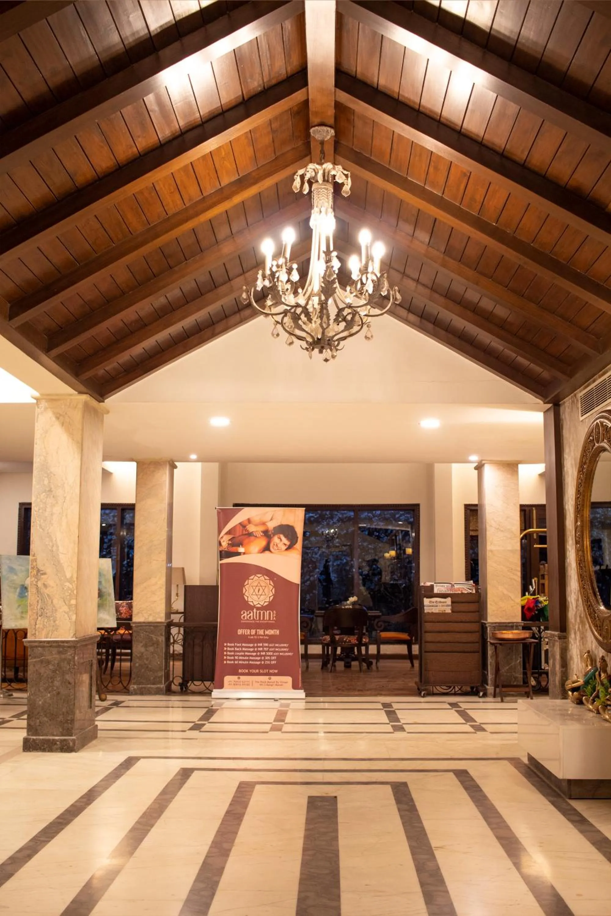 Lobby or reception in Rock Manali by Vivaan