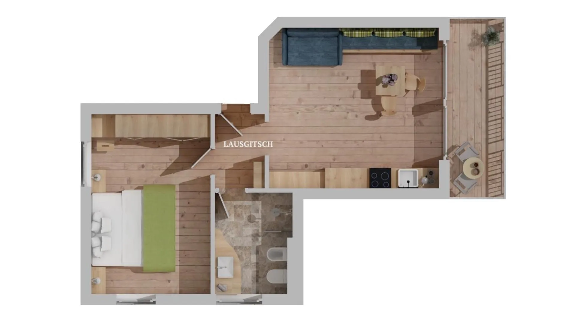Floor plan in Pension Haus Tirol