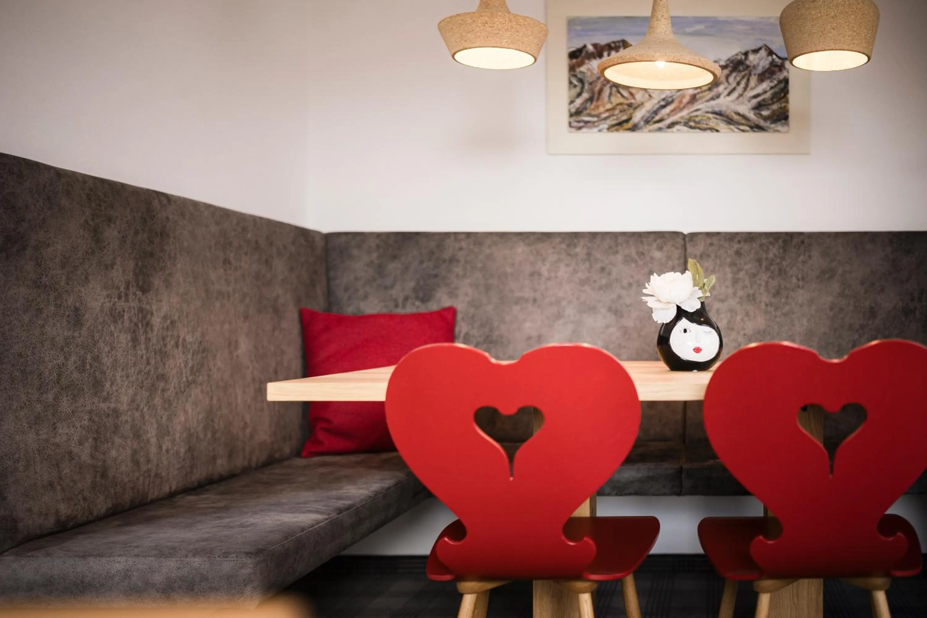 Decorative detail in Pension Haus Tirol