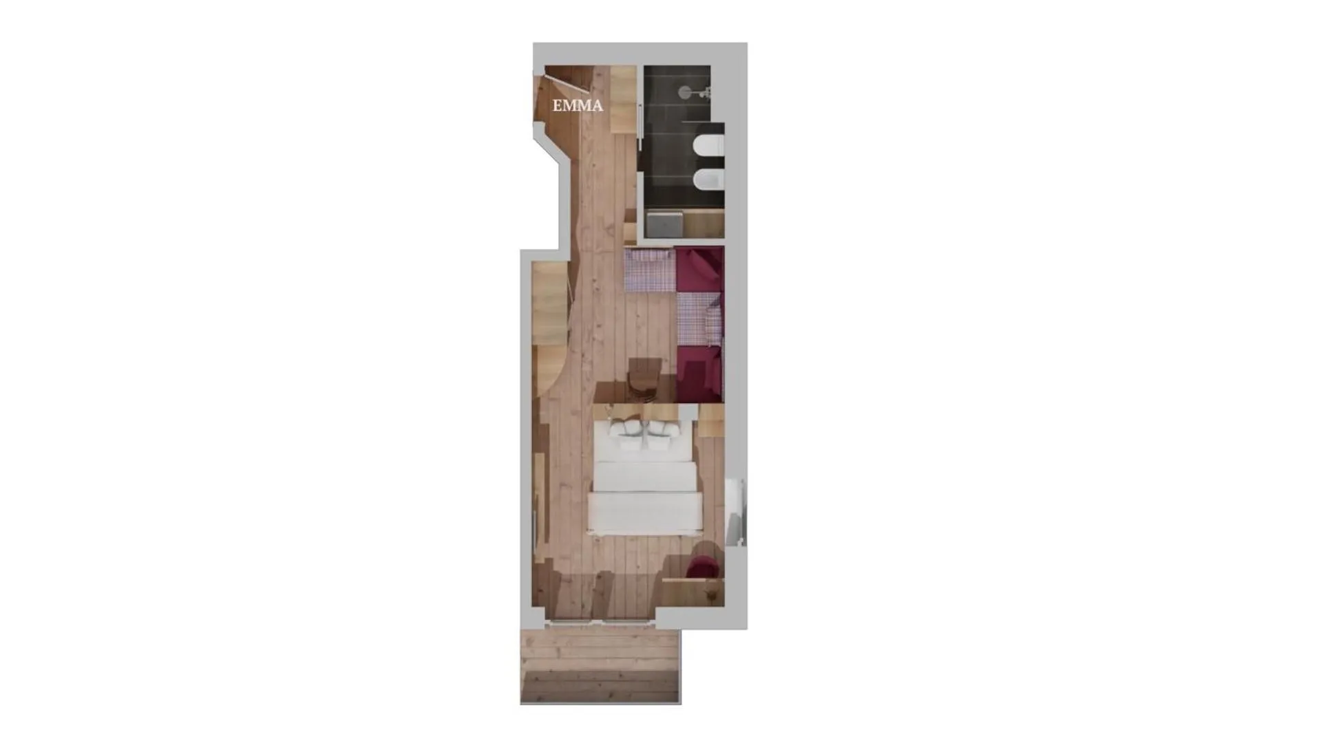 Floor plan in Pension Haus Tirol